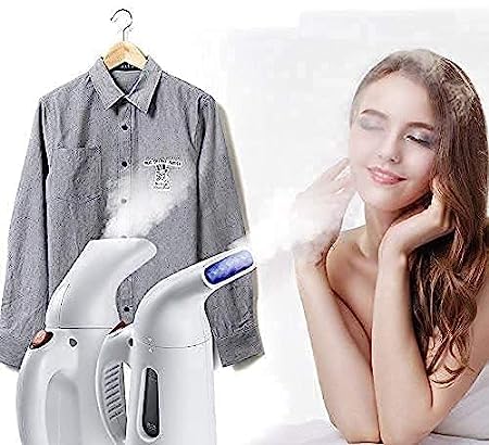 Surinka Nano Ionic Facial Steamer & Medical Steam Inhaler - Professional Skin Care & Cold Relief Device with UV Sterilization - Perfect for Spa Treatments, Acne Care, Sinus Relief & Hydrating Skin at Home