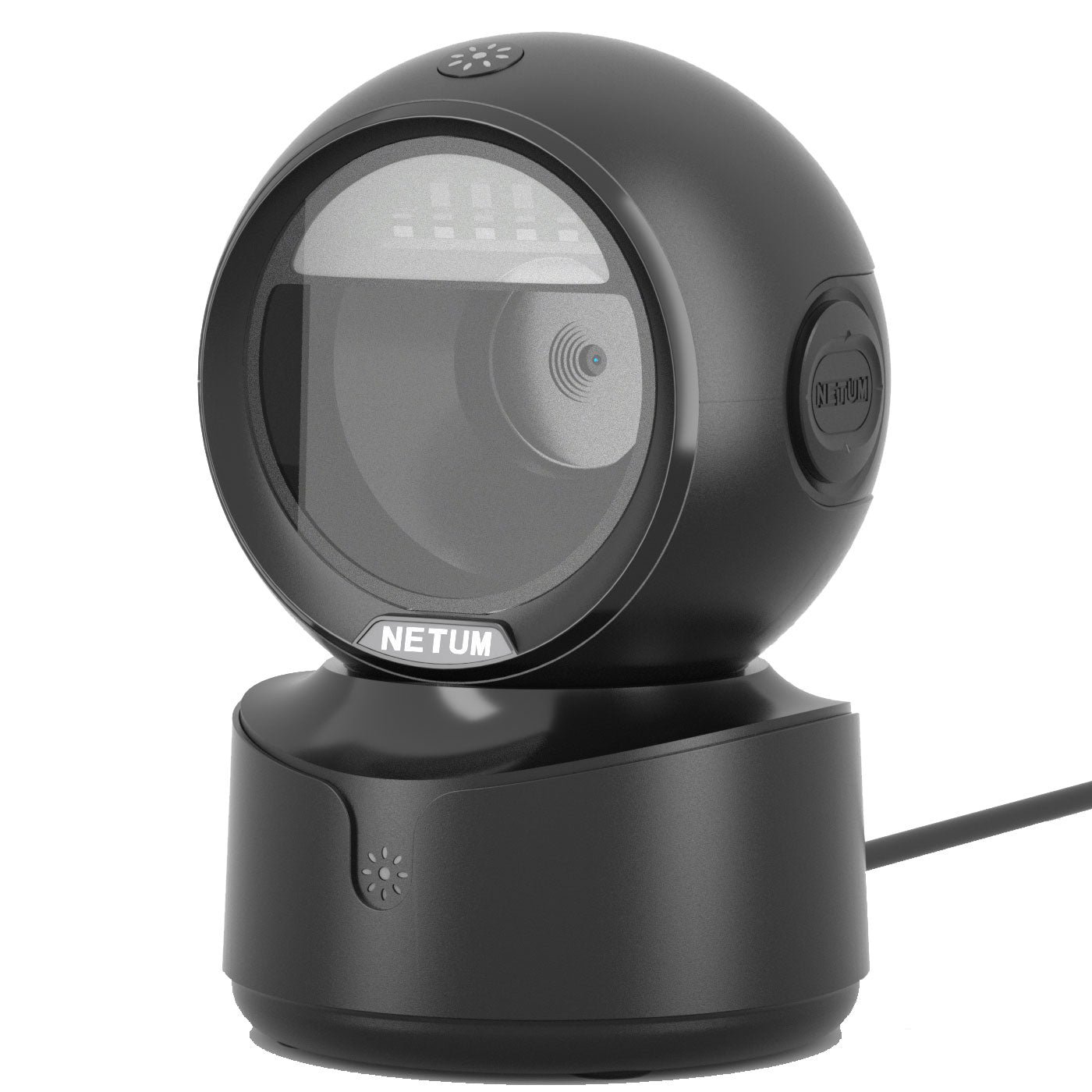 Hands-Free USB Barcode Scanner - A5 Wireless 1D/2D QR Code Reader for Retail, Warehouse & Inventory Management - Perfect for Supermarkets, Libraries and Small Businesses