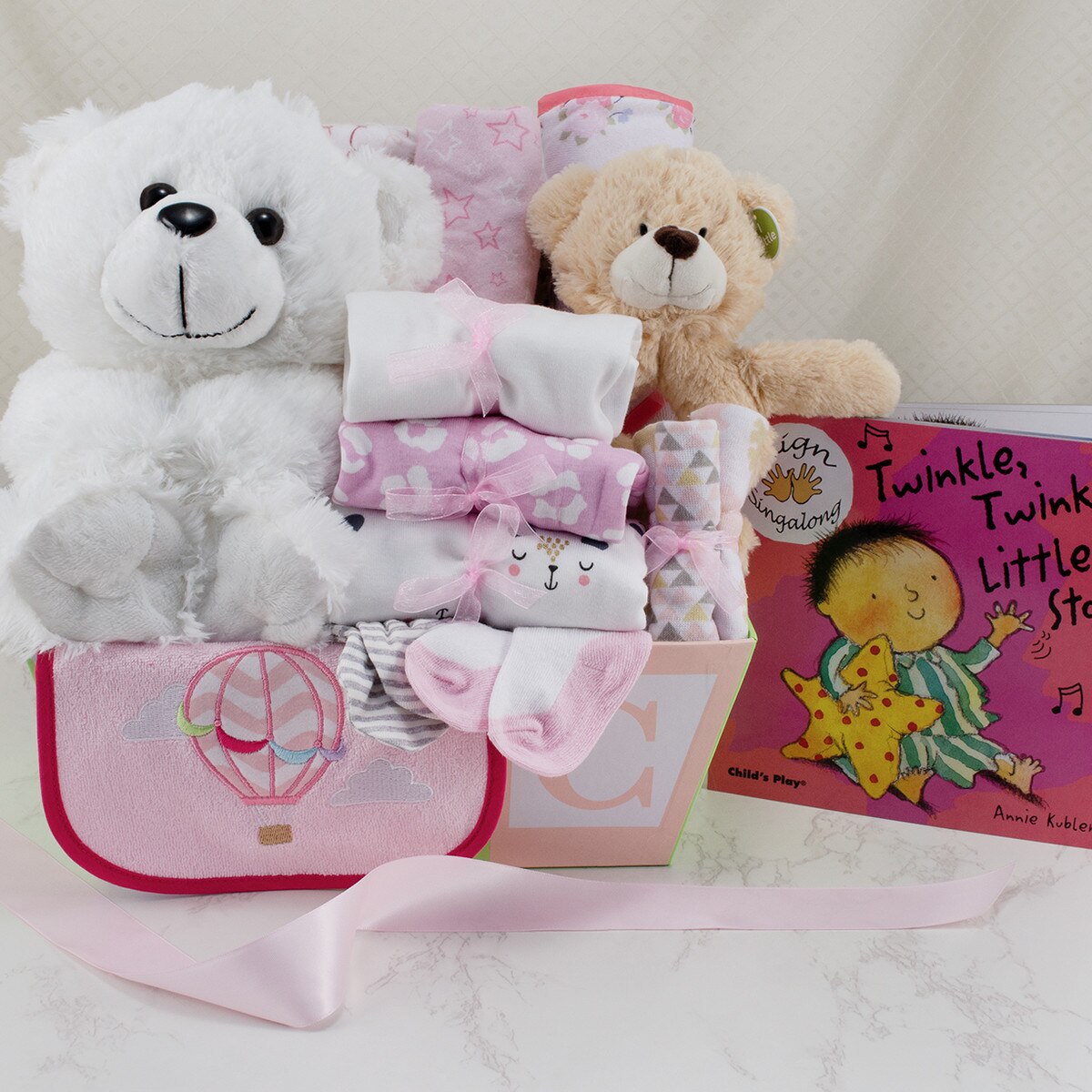 ABC Gift Box for Girls - Elegant Present Box for Birthdays, Holidays & Special Occasions | Perfect for Gifts, Party Favors & Surprise Deliveries | SKU: CBB172