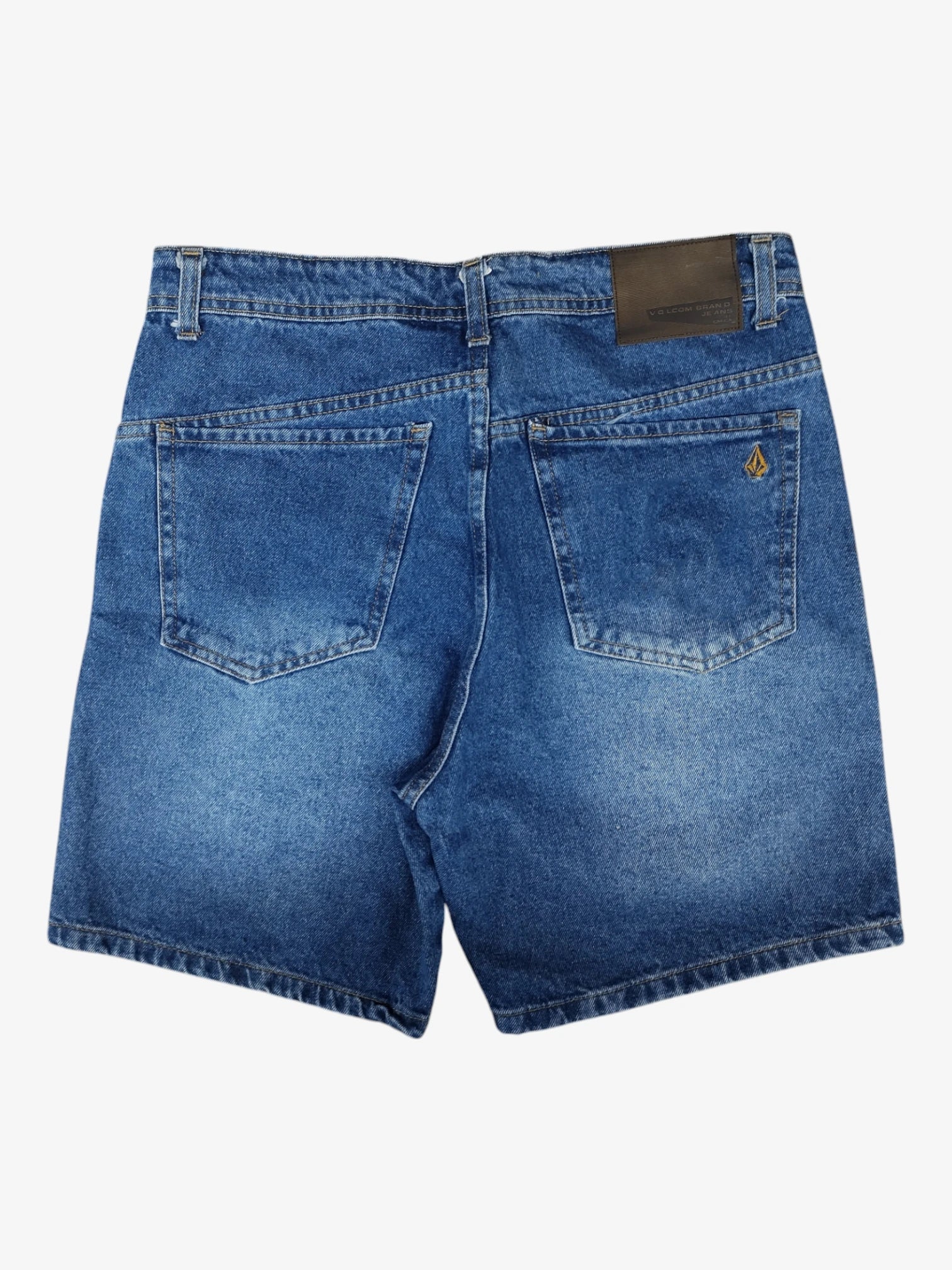Volcom Bermuda Shorts for Men - Trash Blue 16 Azul - Comfortable Casual & Beach Wear for Summer Outdoor Activities