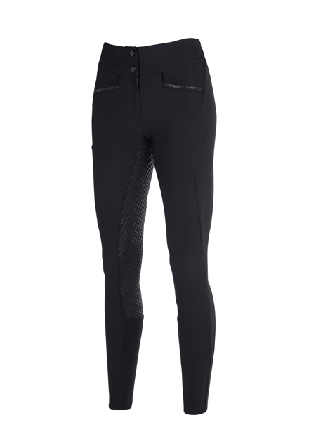 Pikeur Tiffini High Waist Grip Breeches for Women - Equestrian Riding Pants with Non-Slip Knee Patches - Perfect for Dressage, Show Jumping & Horseback Riding