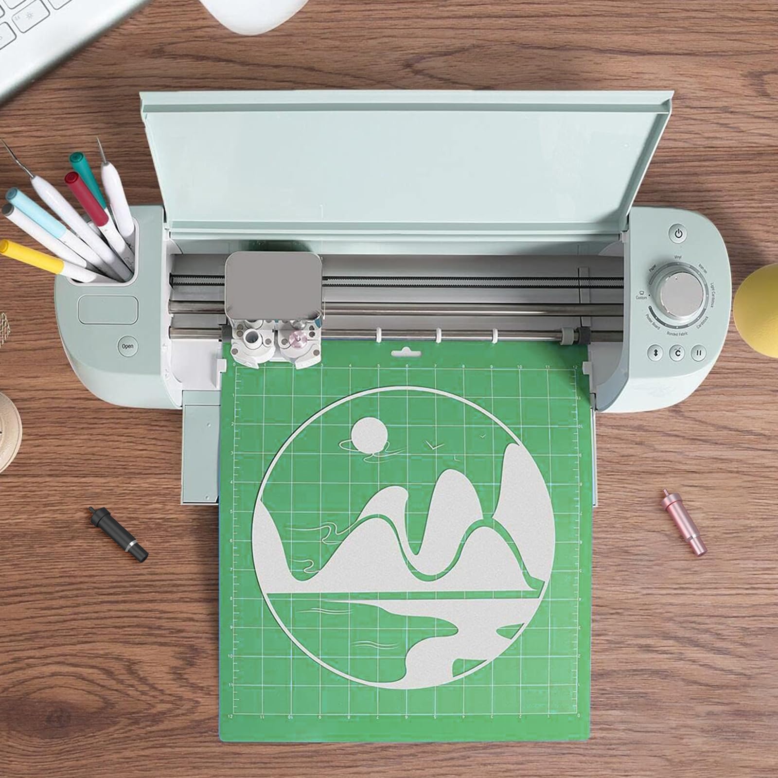 Cricut Deep Cut Blade 60° - Compatible with Maker 3/4, Explore 3/4, Air 2/Air, One & Venture - Premium Replacement Blade for Cutting Leather, EVA Foam, Aluminum Foil & Magnetic Sheets - Perfect for DIY Crafts, Scrapbooking & Vinyl Projects