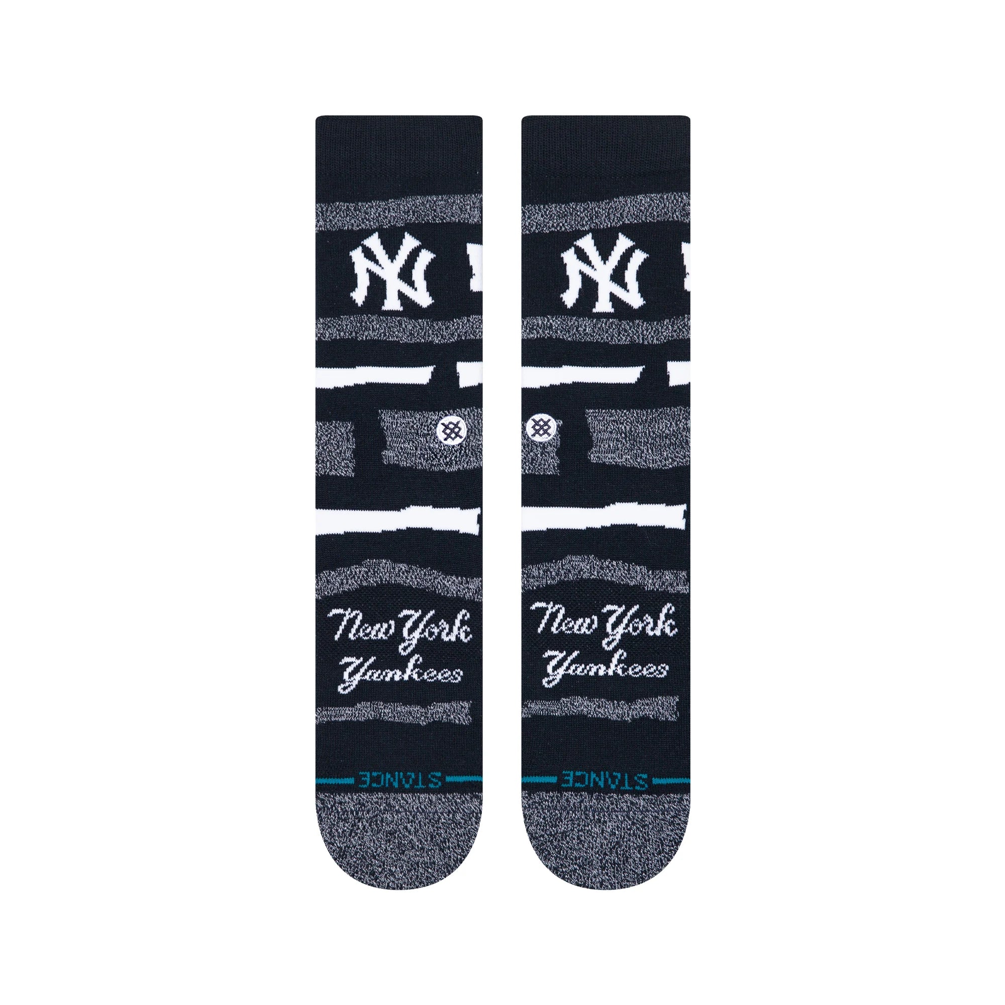 Stance MLB New York Yankees Baseball Crew Socks - Official Licensed Performance Socks for Men & Women - Perfect for Baseball Games, Sports & Casual Wear