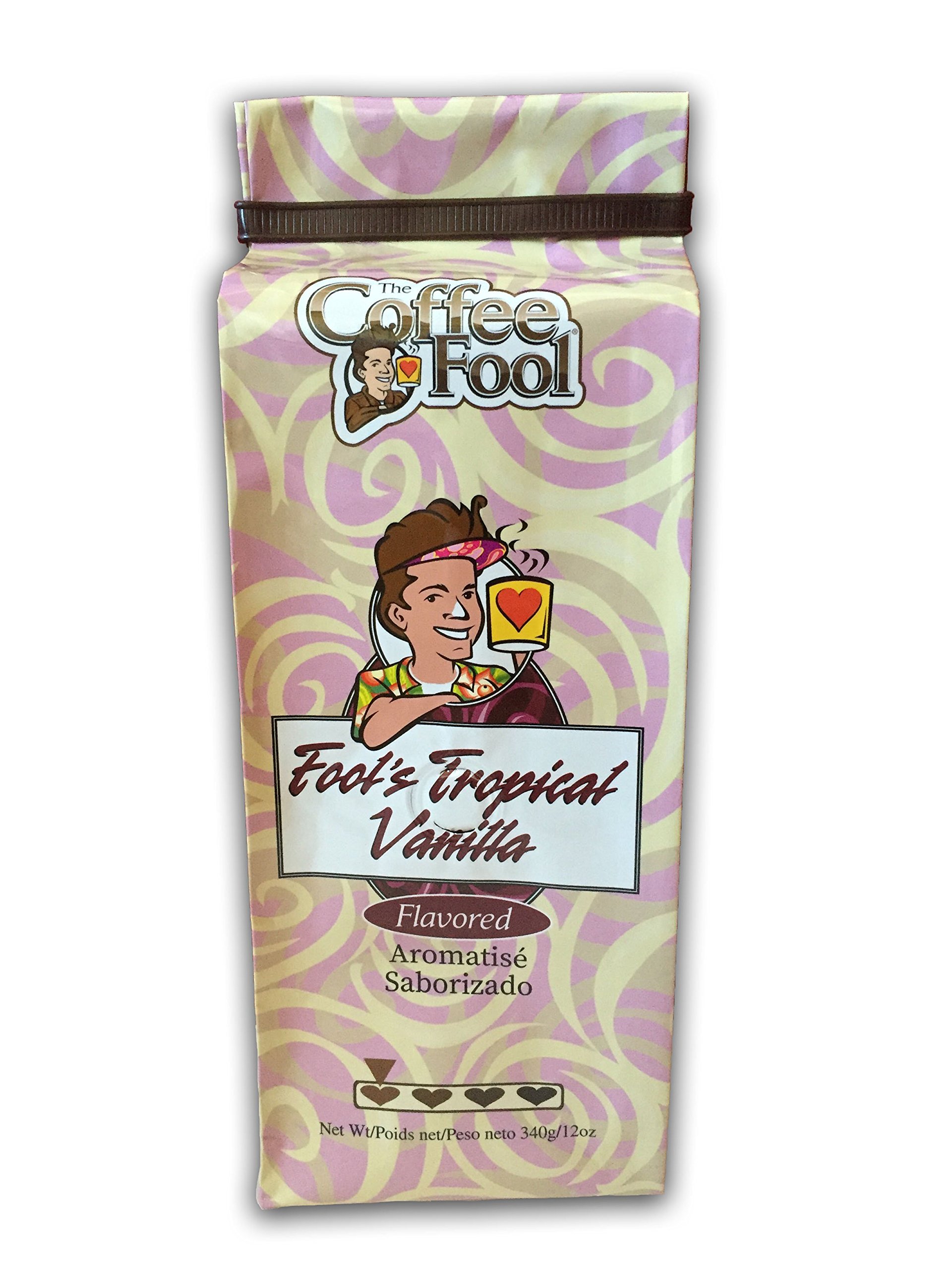 Premium Tropical Vanilla Flavored Turkish Coffee Powder - Rich & Aromatic for Home Brewing & Gifting