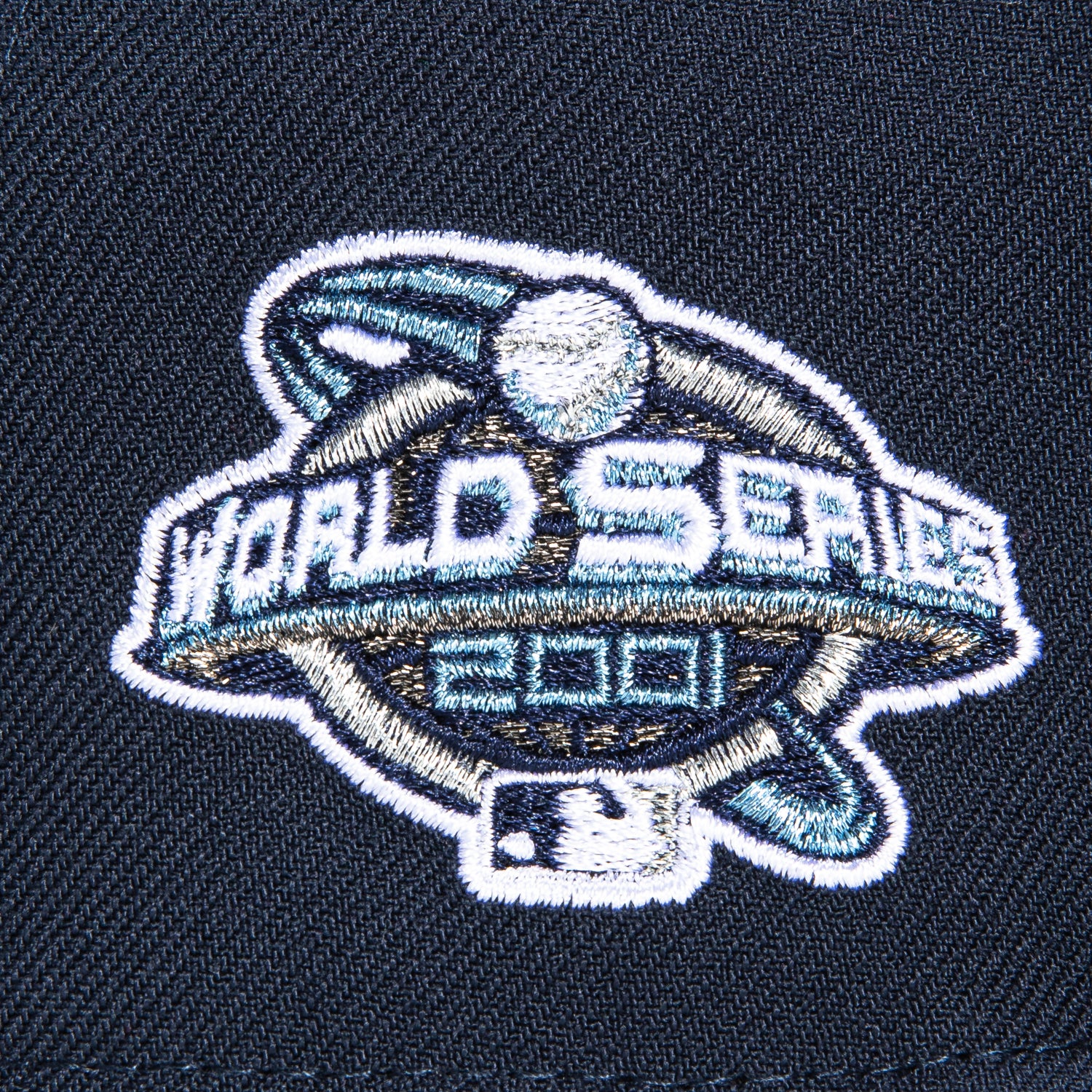 New Era 59Fifty Arizona Diamondbacks 2001 World Series Patch Snapback Hat - Navy & Graphite Color | Official MLB Licensed Baseball Cap for Fans, Sports Events & Casual Wear