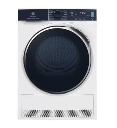 Electrolux EDH903R9WB 9kg UltimateCare 900 Heat Pump Dryer - Energy Efficient, Quiet & Gentle on Clothes - Perfect for Large Families & Eco-Friendly Homes