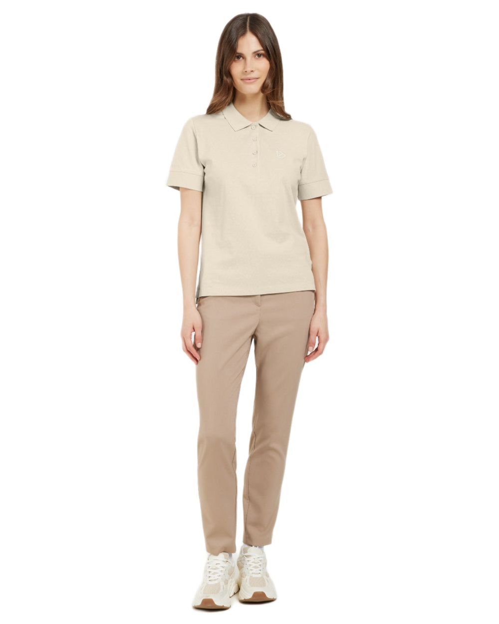 Didriksons Women's Wivi Polo Shirt - Comfortable Casual Short Sleeve Top for Outdoor Activities & Everyday Wear