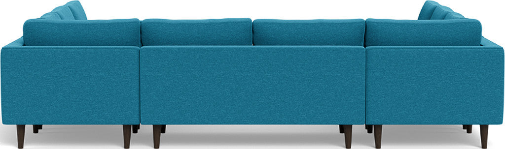Ladybird 134 U-Shaped Sectional Sofa - Modern L-Shaped Couch for Living Room, Family Room & Home Theater - Soft Fabric, Comfortable Seating for Relaxing & Entertaining