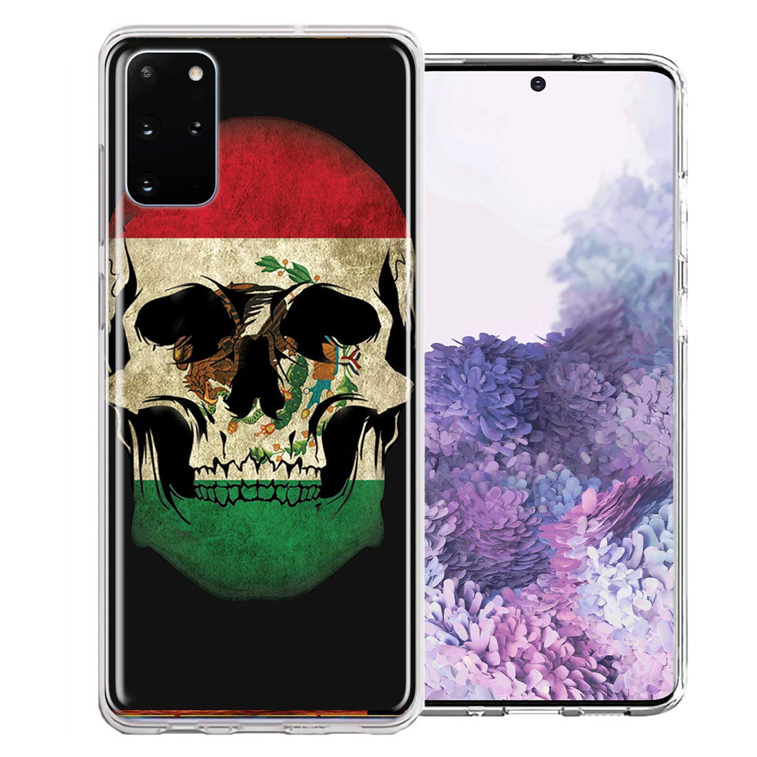 Samsung Galaxy S20 Mexico Flag Skull Case - Stylish Protection for Travel & Daily Use