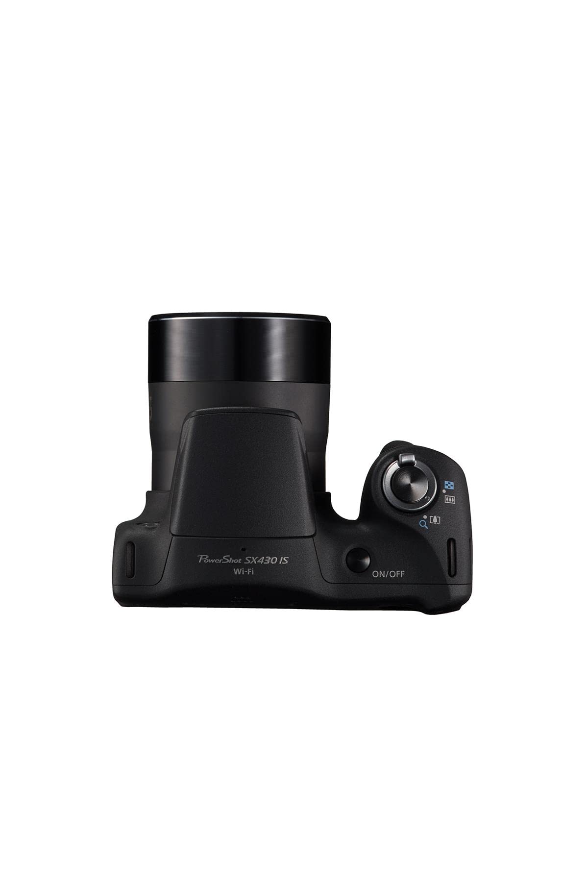 Canon PowerShot SX430 IS 20MP Digital Camera with 45x Optical Zoom - Black (Renewed) | Compact Point & Shoot for Travel, Vlogging & Everyday Photography