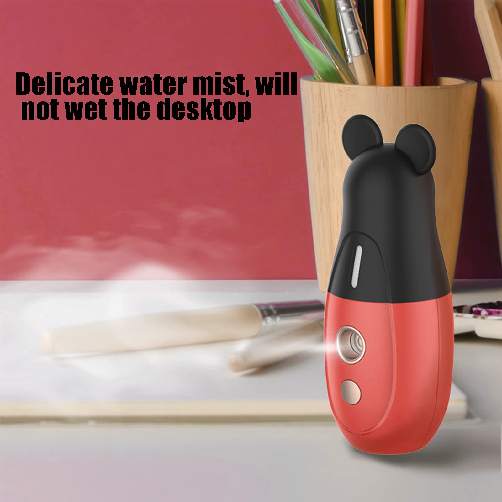 Portable USB Facial Mister & Hydrating Sprayer - Cool Mist Face Steamer for Skin Care, Makeup, Eyelash Extensions & SPA | Perfect for Travel, Gym & Daily Moisturizing