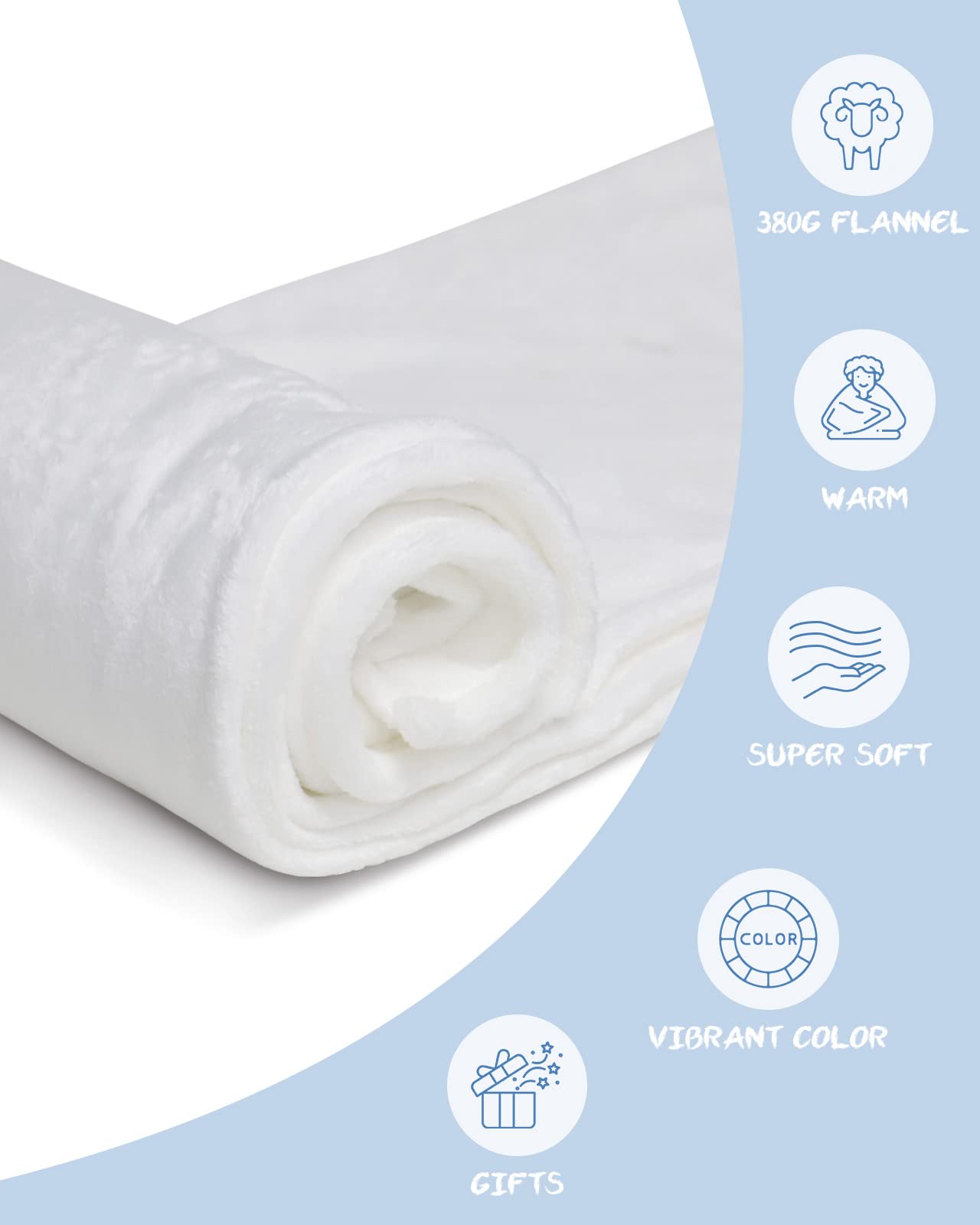 Soft Flannel Baby Blankets 30x40 Inches - Cozy Swaddle & Toddler Bed Blanket for Boys & Girls | Perfect for Christmas Movies, Travel & Nursery Essentials | Machine Washable Baby Gift for Newborns