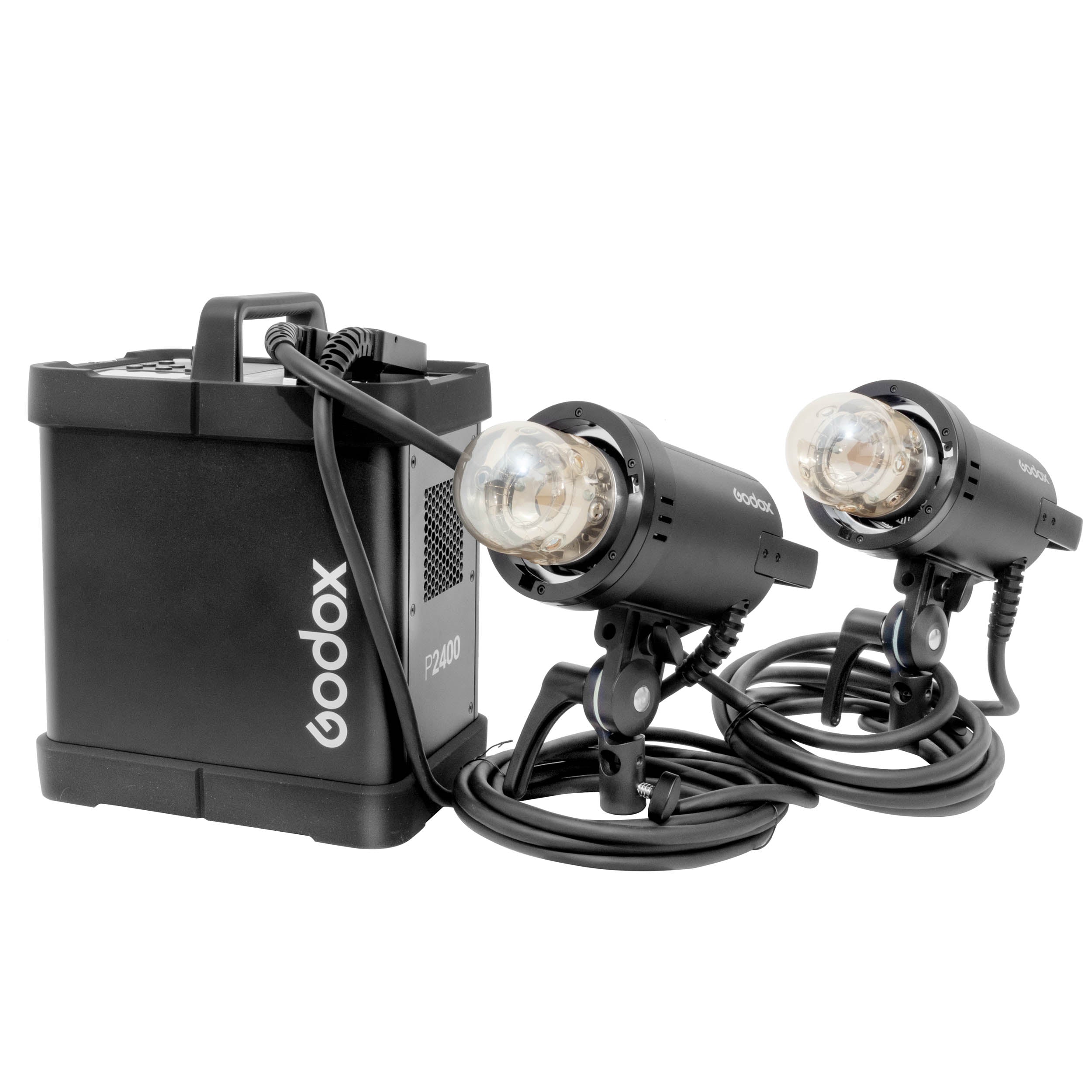 GODOX P2400P 2400W Studio Flash Pack with 2 H2400P Flash Heads - Professional Photography Lighting Kit for Portraits, Product Shoots & Commercial Studios