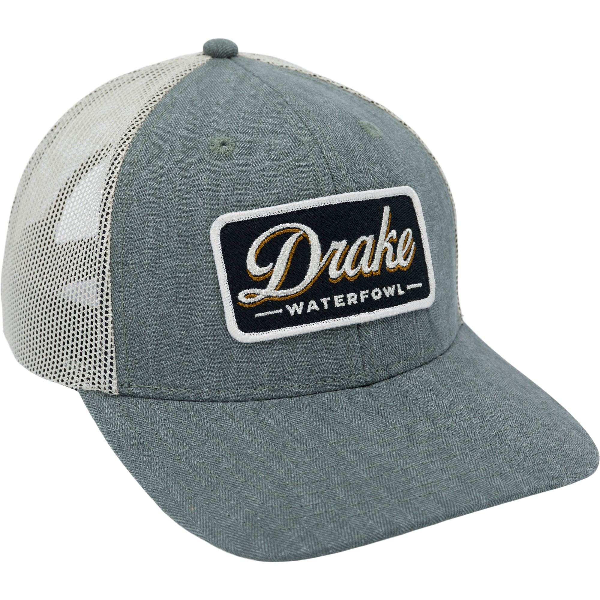 Herringbone Patch Mesh Back Baseball Cap for Men & Women - Breathable & Stylish Outdoor Sun Hat for Running, Hiking, and Casual Wear