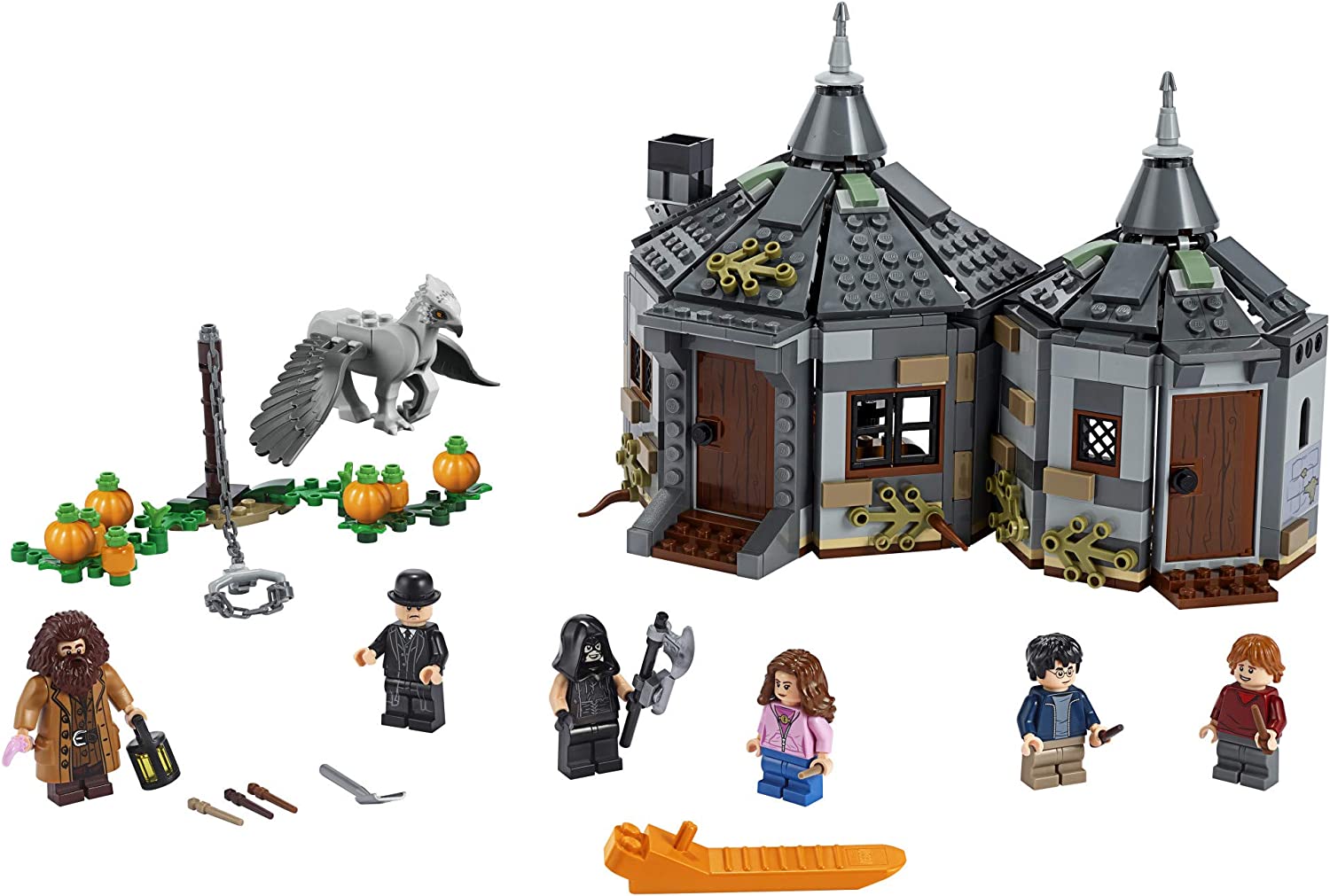 LEGO Harry Potter Hagrid's Hut: Buckbeak's Rescue 75947 Building Kit - Collectible Hogwarts Castle Toy Set for Kids & Adults - Perfect for Harry Potter Fans, Birthday Gifts & Home Decor Display