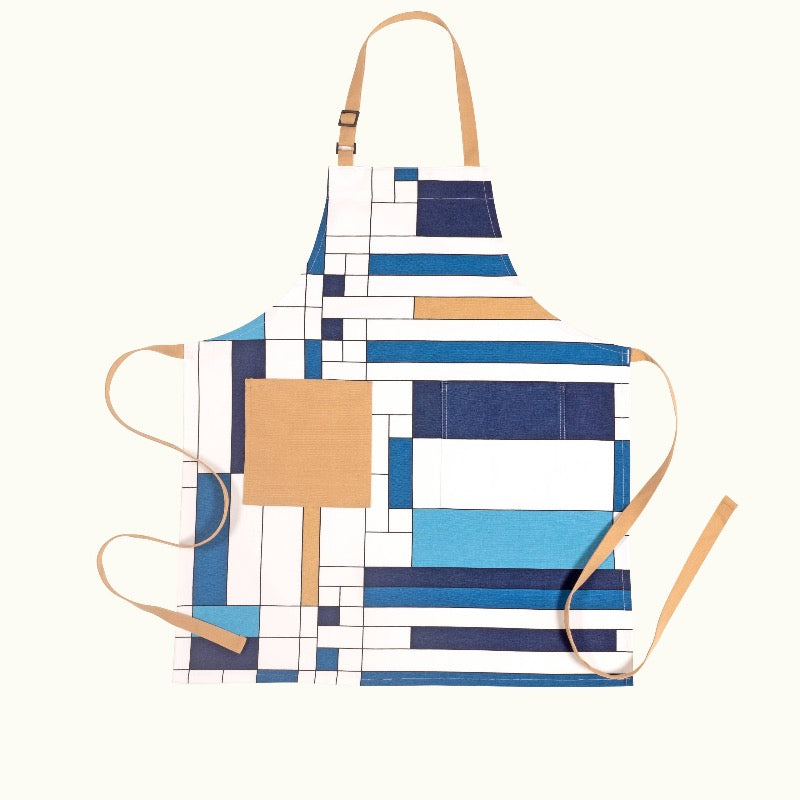 Frank Lloyd 100% Cotton Printed Apron - Stylish & Durable Kitchen Apron for Cooking, Baking, Grilling & Home Decor