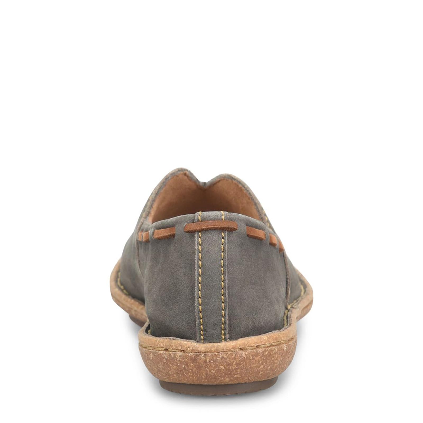 BORN Women's Naya Leather Slip-On Boat Shoes - Comfortable Loafers for Casual Wear, Work & Travel