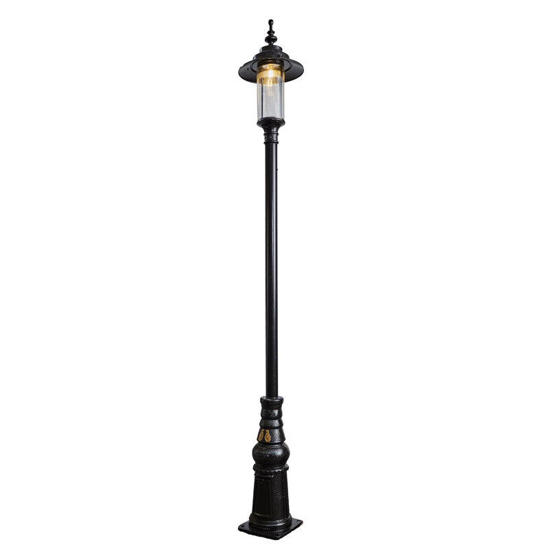 Betley 1Lt Cast Iron Lamp Post - Outdoor Garden Lighting for Pathways, Driveways & Porches