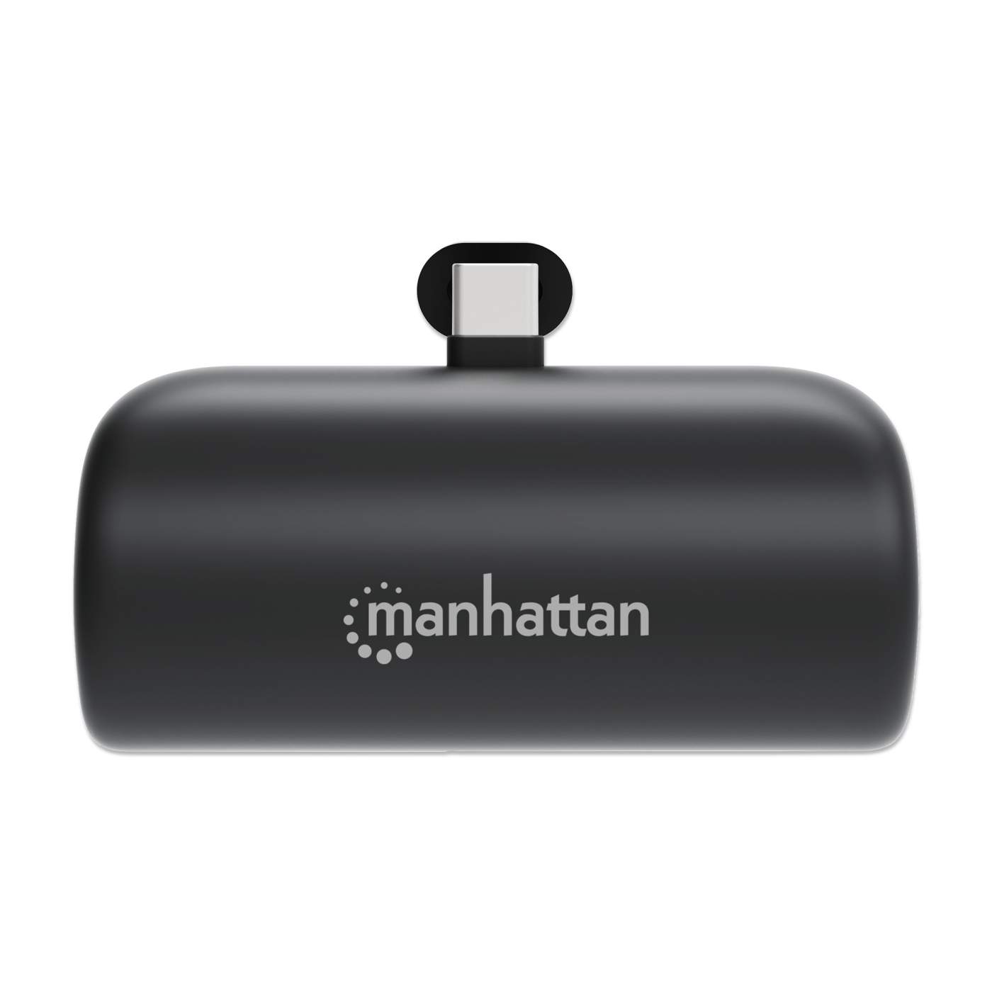 Portable 5000mAh Nano Power Bank with Built-in USB-C Plug & 10W Fast Charging - Perfect for Travel, Camping, and Emergency Phone Charging