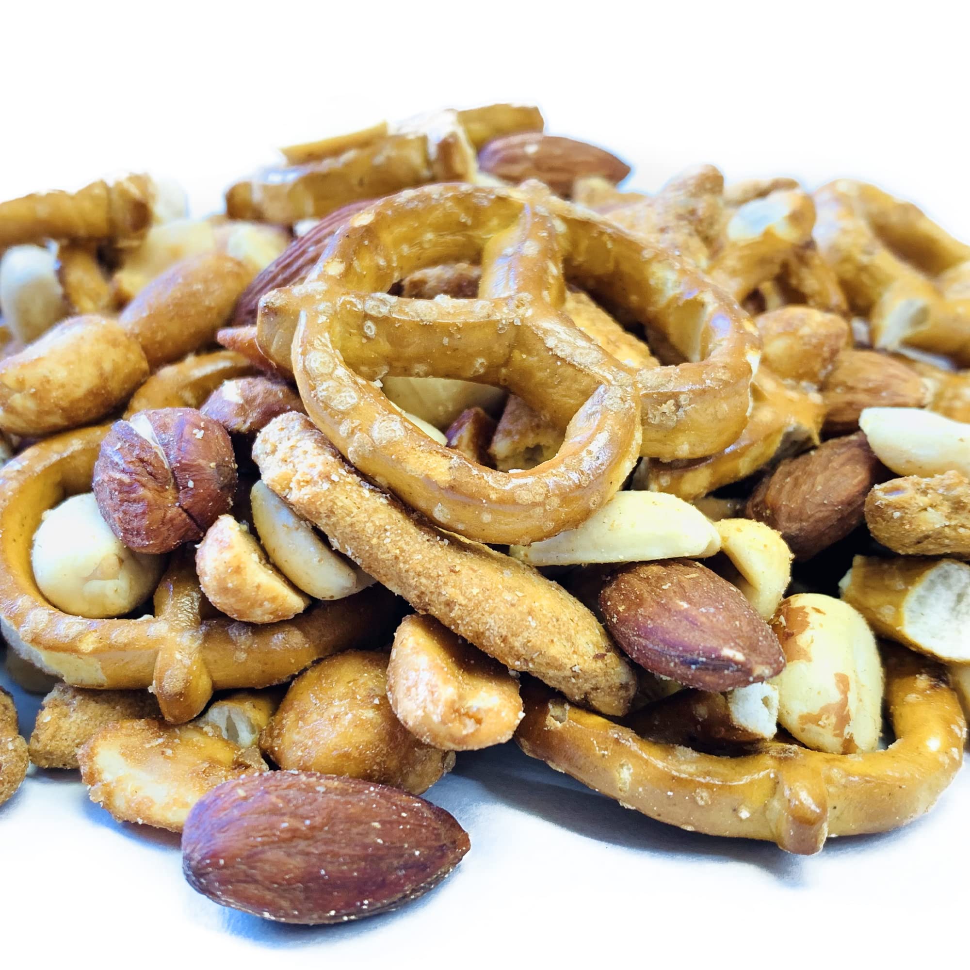 NY SPICE SHOP Premium Smoky Party Trail Mix with Mixed Nuts & Dried Fruits - Healthy Snack for Adults & Kids - 1lb Resealable Bag - Perfect for Hiking, Office Snacks & Road Trips