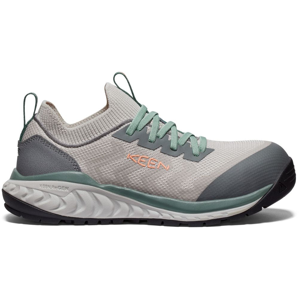 Keen Arvada Shift Women's Composite Toe Athletic Work Shoes - Lightweight Safety Footwear for Women, Grey (1028800) - Perfect for Construction, Warehouse & Outdoor Work