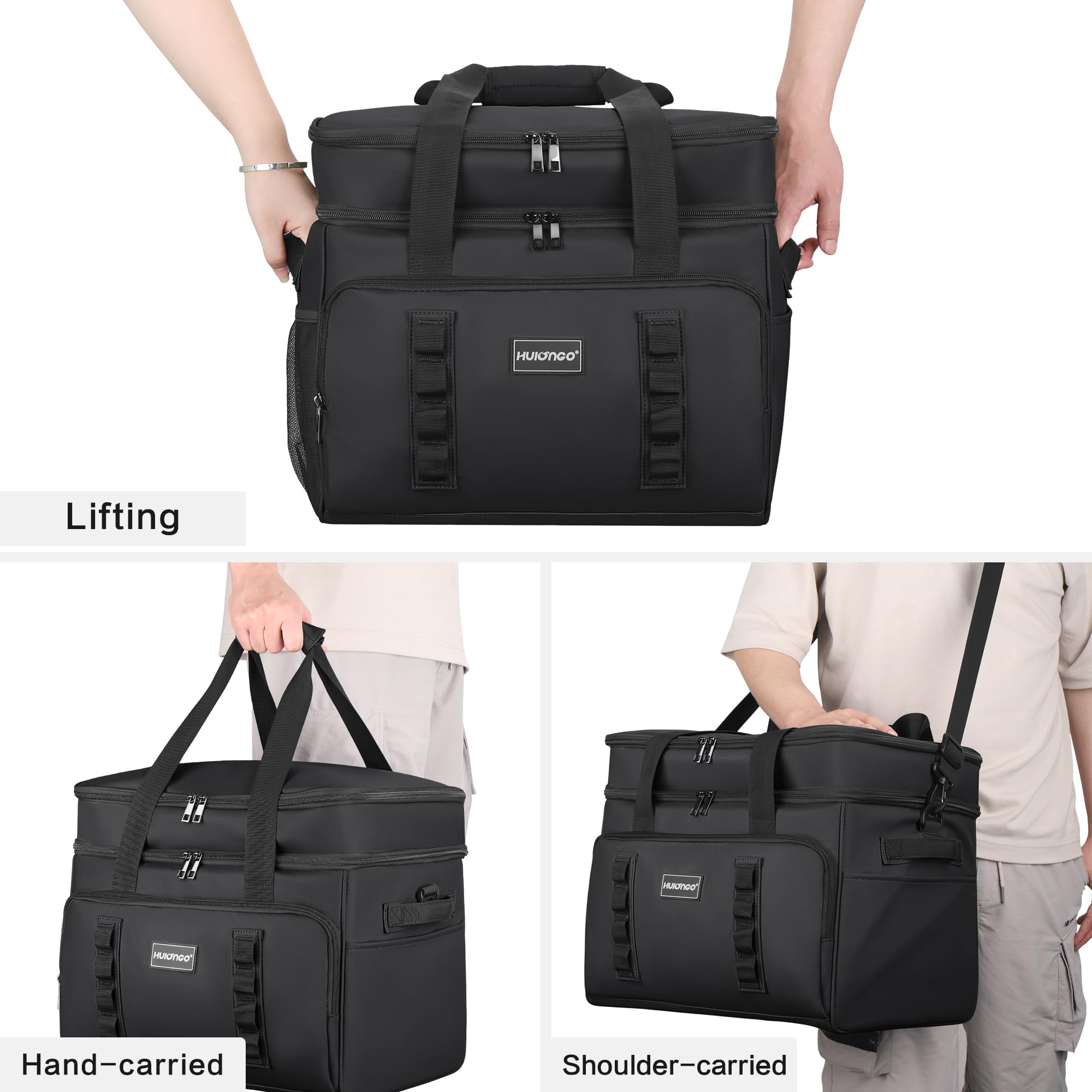 Insulated Soft Cooler Bag - Large Collapsible & Portable Ice Chest for Beach, Picnics, Camping & Outdoor Adventures | Keeps Drinks & Food Cold