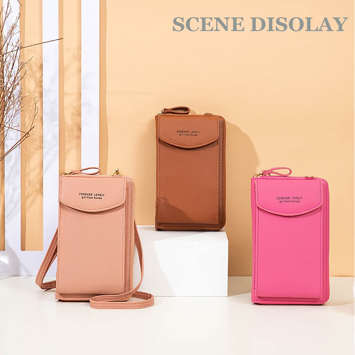 Small Crossbody Phone Purse for Women - Stylish Shoulder Bag with Adjustable Strap & Credit Card Slots | Perfect for Travel, Shopping & Everyday Use