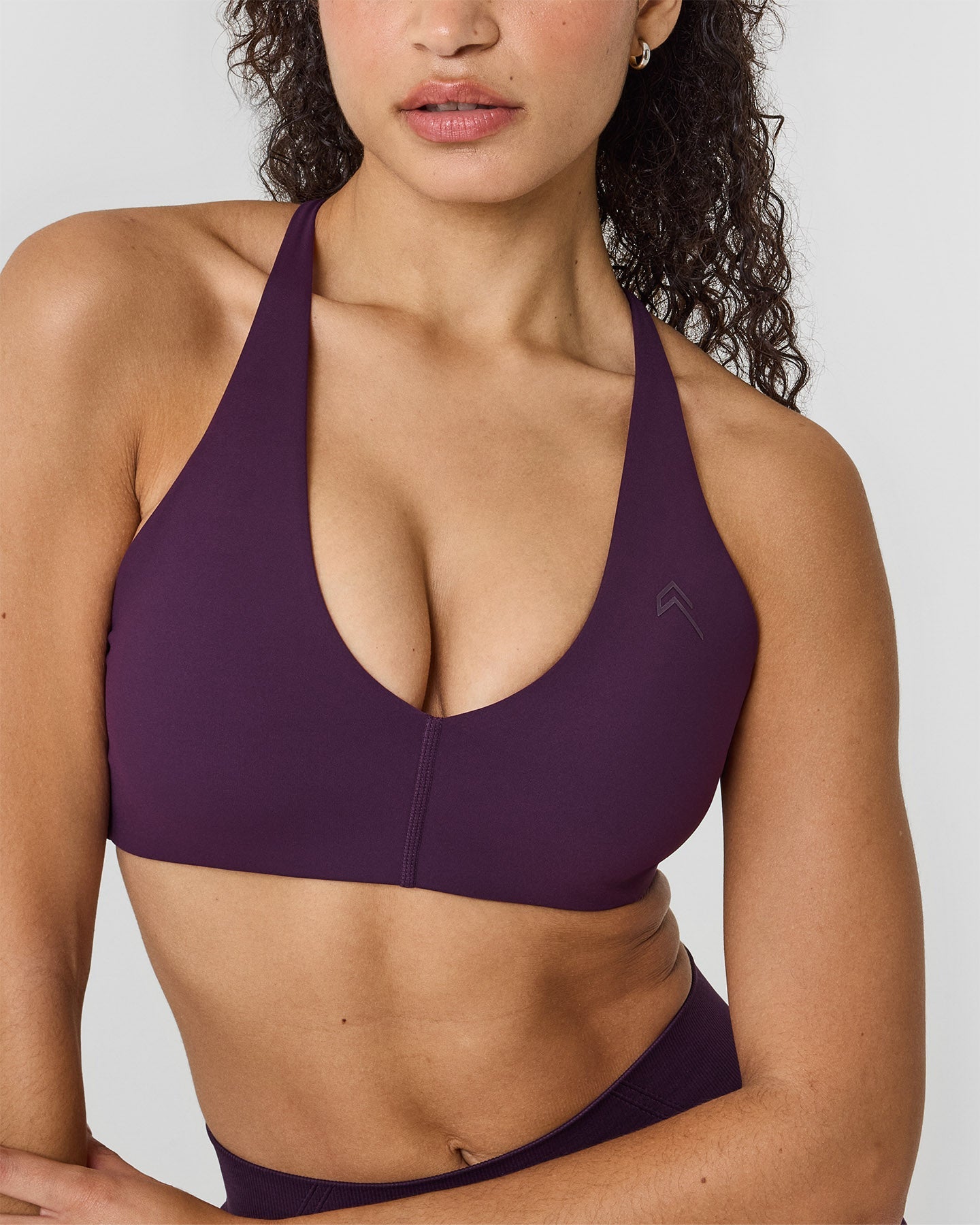 Unified Micro Bralette - Seamless Comfort Bra in Blackberry Purple | Wireless Support for Yoga, Lounge & Everyday Wear