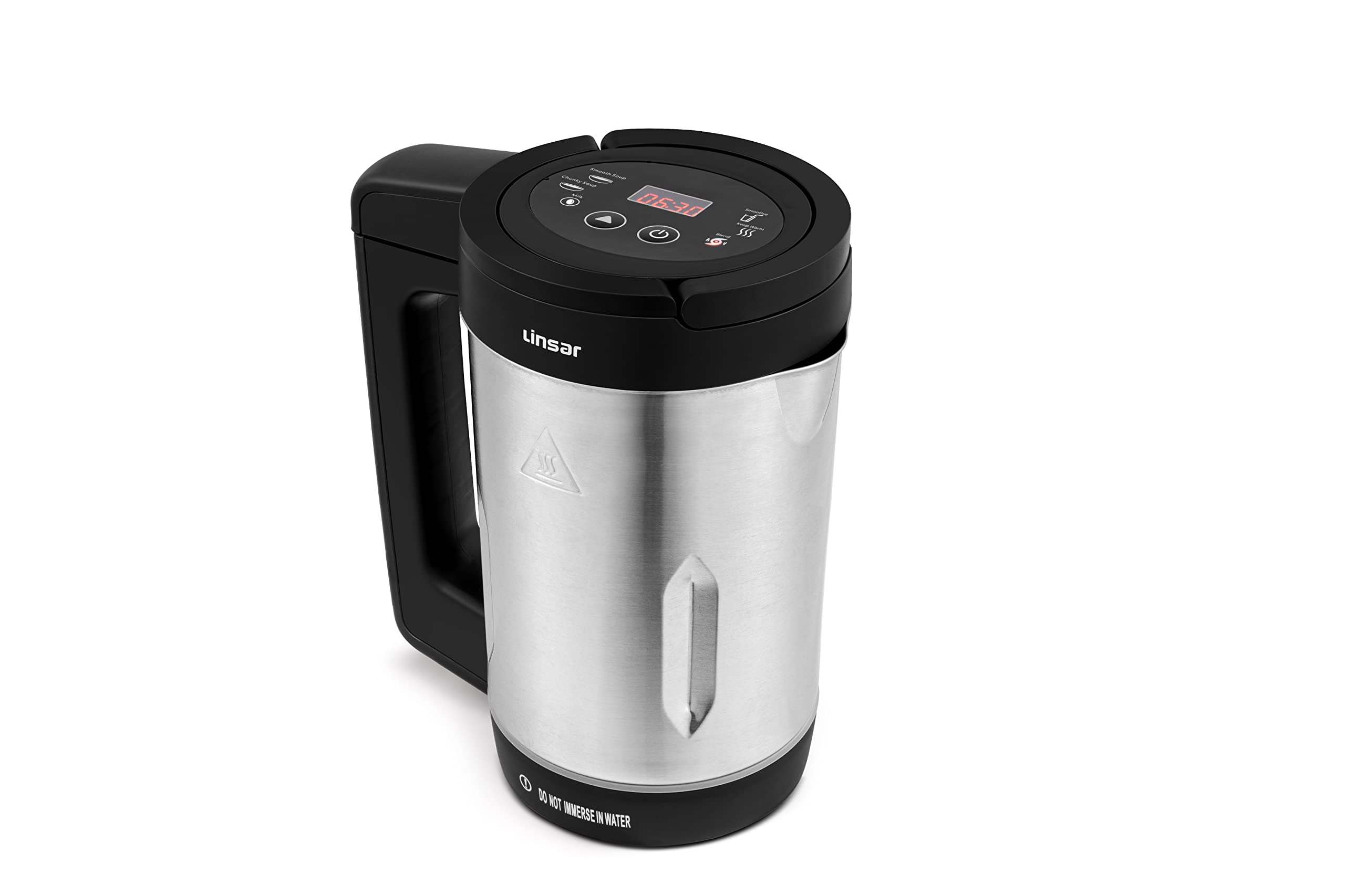 Linsar 900W High-Speed Blender with 6 Preset Programs - 1.6L Stainless Steel Jug for Smoothies, Nut Milk, Soup & More - LED Display & Keep Warm Function - Perfect for Vegan Diets & Healthy Meal Prep