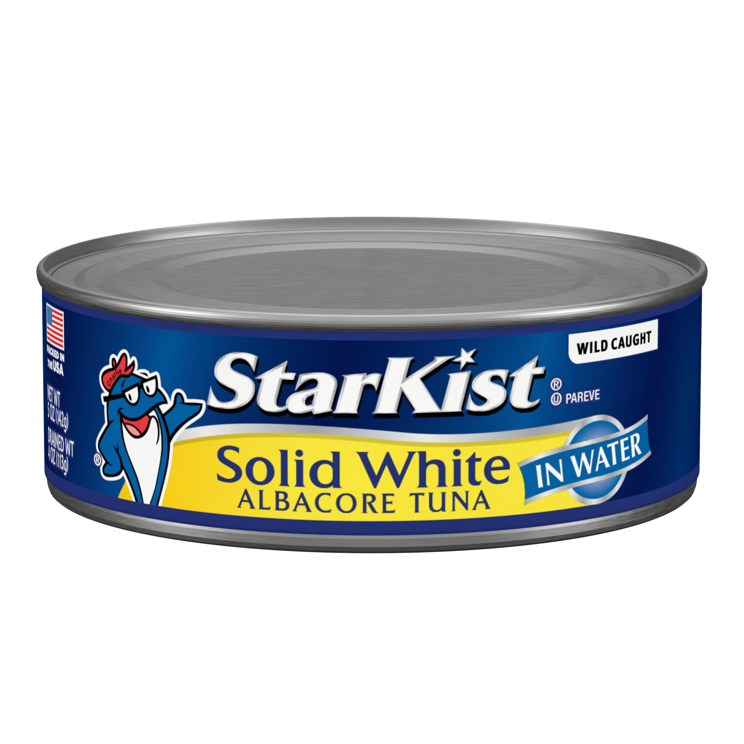 StarKist Solid White Albacore Tuna in Water - 5 oz. Cans (Pack of 8) | High Protein, Low Mercury, Keto & Paleo Friendly | Perfect for Salads, Sandwiches & Meal Prep