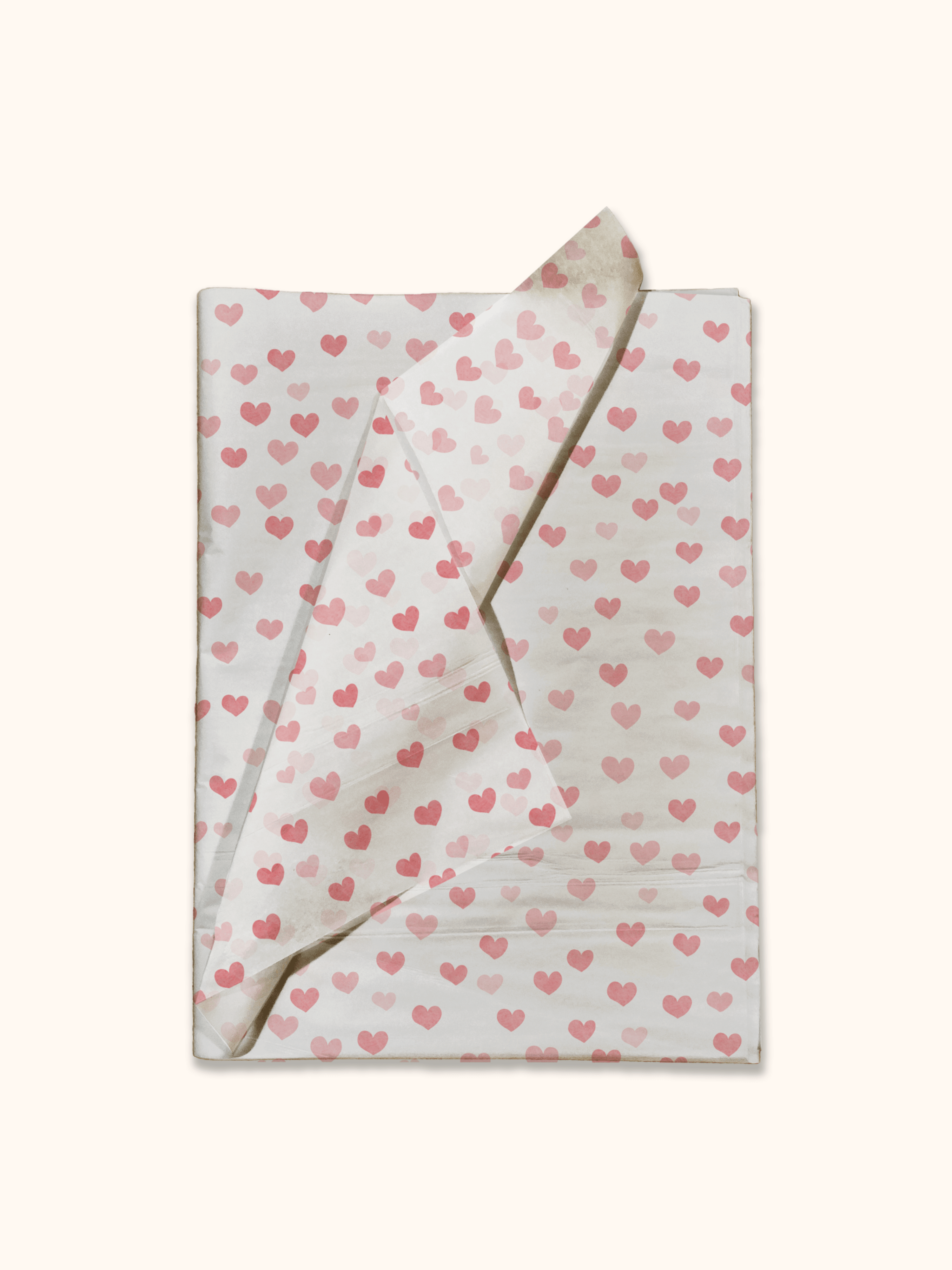 Fading Hearts Decorative Tissue Paper for Gift Wrapping, Party Decorations, and DIY Crafts | Premium Quality for Scrapbooking, Weddings, and Valentine's Day