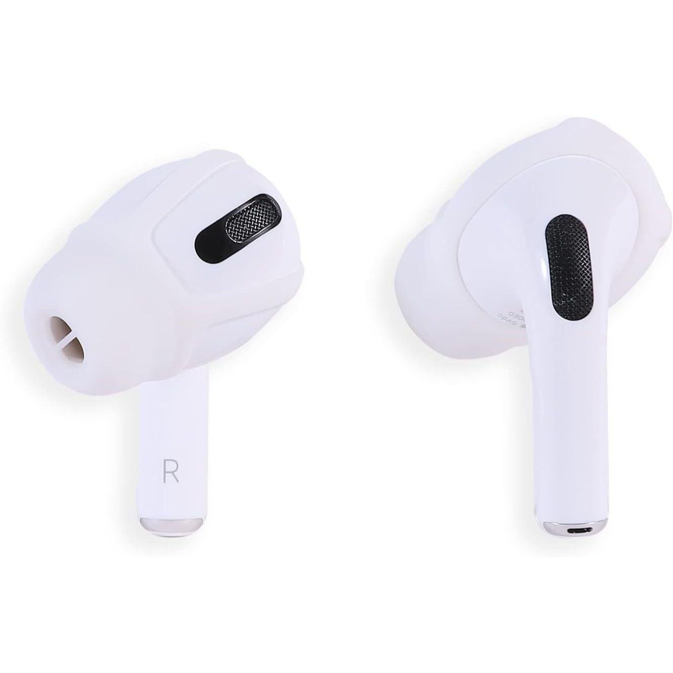 ACOUS Design Purest Pro Earbuds Covers - Premium White Silicone Ear Tips for Noise Isolation & Comfort | Perfect for Workouts, Travel & Daily Use