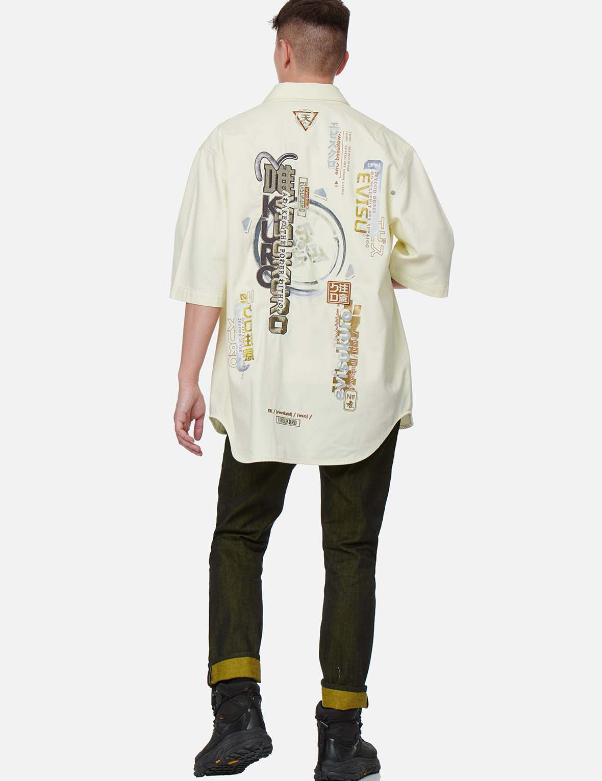 Custom Multi-Language Embroidered Logo Shirt Jacket - Personalized Corporate Gifts & Branded Apparel for Business Events