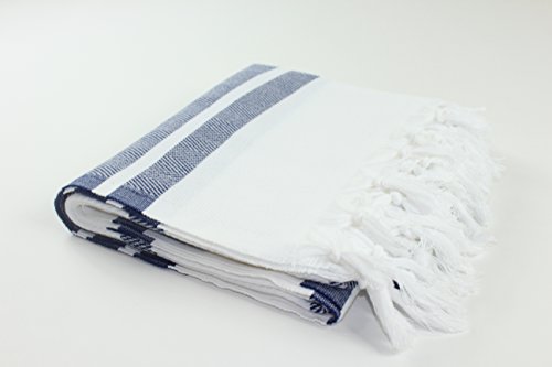 White & Dark Navy Blue