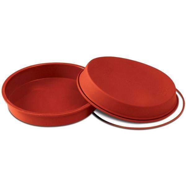 Premium Silikomart™ Round Silicone Cake Mold - 7 Inch (180mm) Non-Stick Baking Pan for Cakes, Cheesecakes, Jellies & Desserts - Perfect for Home Bakers & Professional Chefs