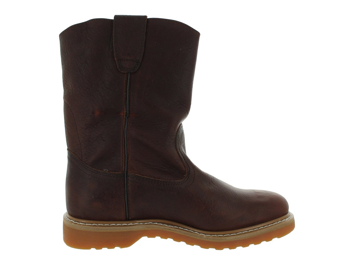 CACTUS Men's 1033 10-Inch Wellington Work Boots - Soft Toe, Oil Tumbled Full Grain Leather, Oil Resistant Rubber Outsole - Ideal for Farming, Ranching & Outdoor Work
