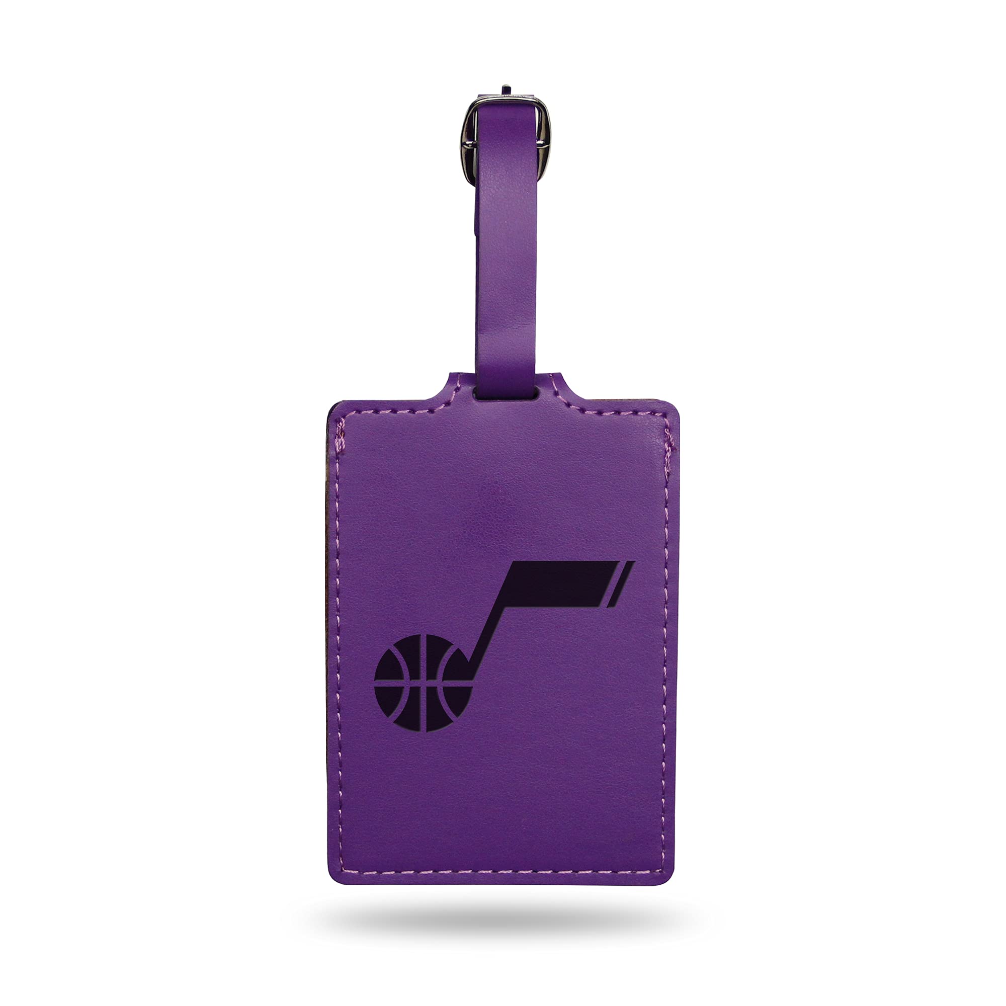 NBA Utah Jazz Team Color Laser Engraved Luggage Tag - Durable Personalized Travel Accessory for Fans - Perfect for Suitcases, Backpacks & Gym Bags