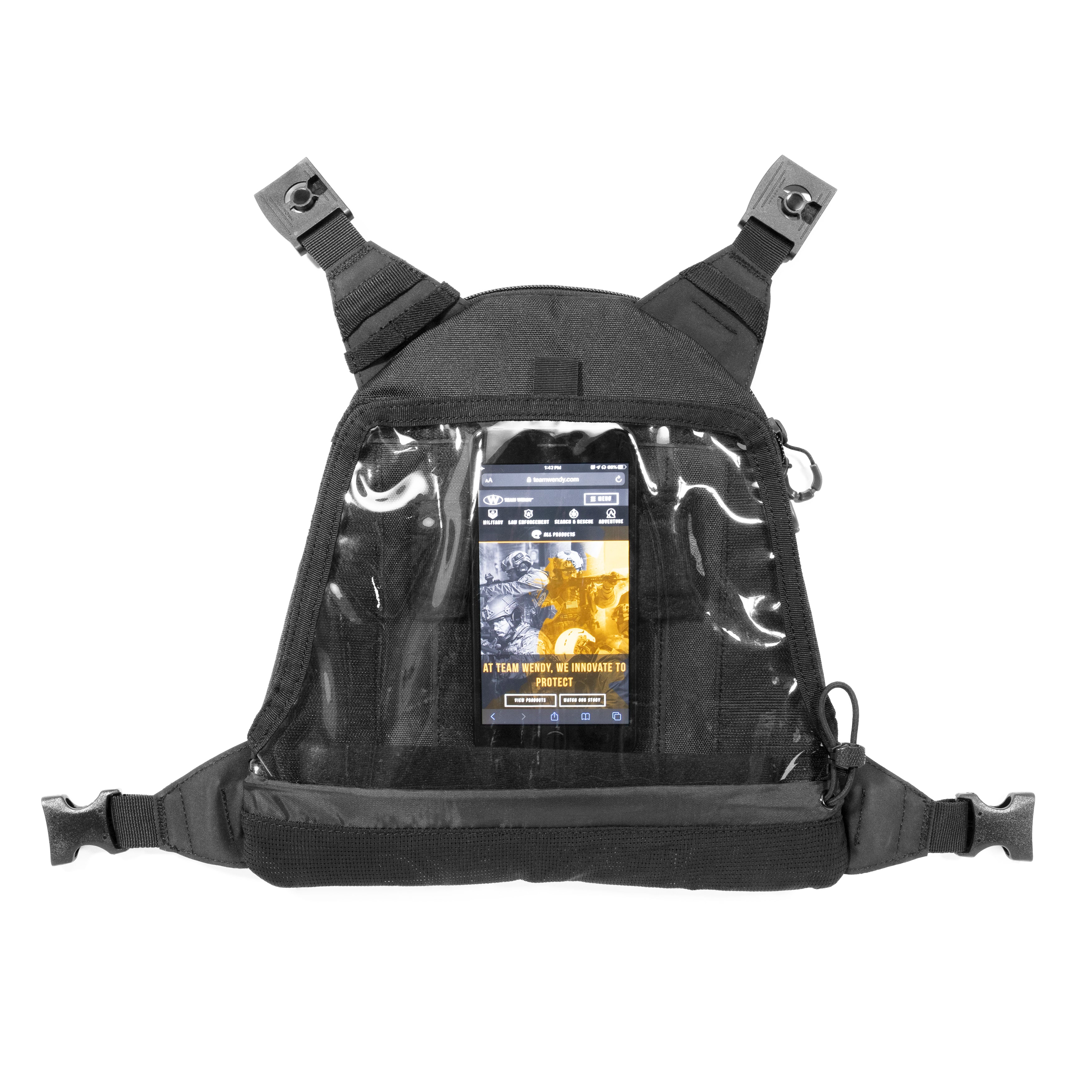 Team Wendy Radio Rig - Tactical Communication Headset for Military, Police & Outdoor Enthusiasts | Secure Fit, Noise Reduction & Clear Audio | Perfect for Field Operations, Hunting & Airsoft