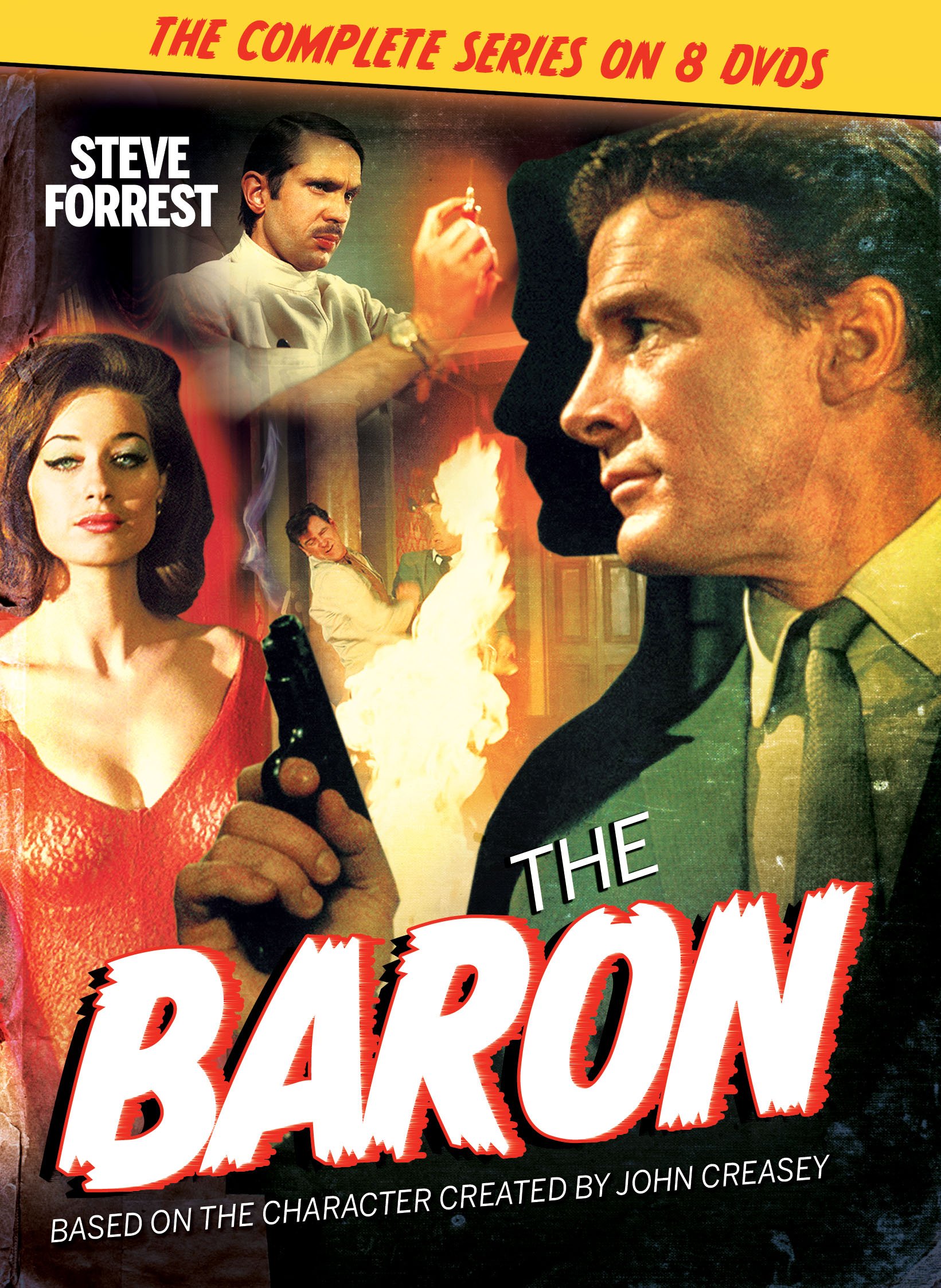 The Baron: Complete Series DVD Box Set | Classic British Spy TV Show | Perfect for Collectors & Fans of 1960s Action Dramas
