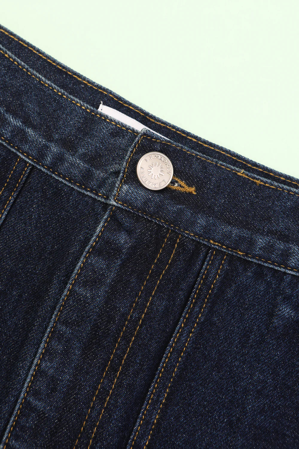 LF Markey Daly Denim Skirt for Women - High Waisted A-Line Denim Skirt with Pockets | Perfect for Casual Outfits, Date Nights & Summer Fashion