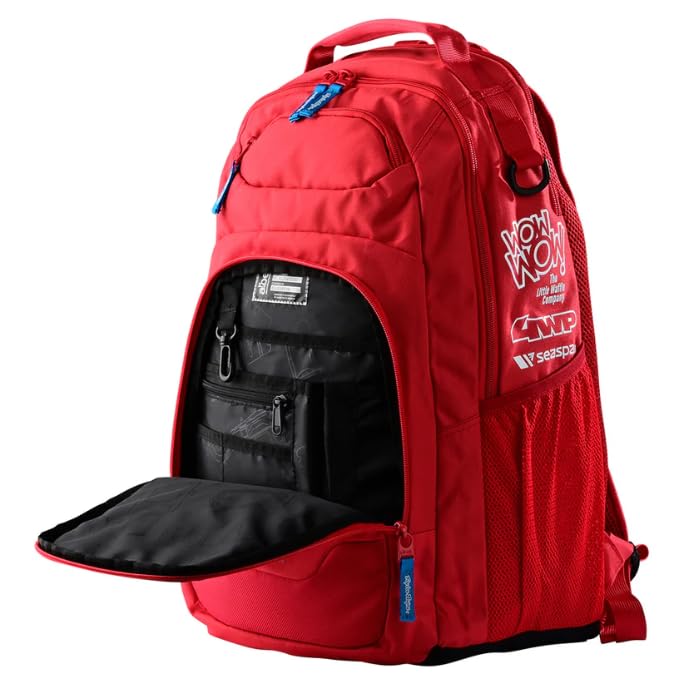 Troy Lee Designs GasGas Team Red Whitebridge Backpack - Durable Laptop Backpack with Adjustable Straps & Ample Storage Space (Model 618318000) - Perfect for School, Work, Travel & Outdoor Adventures