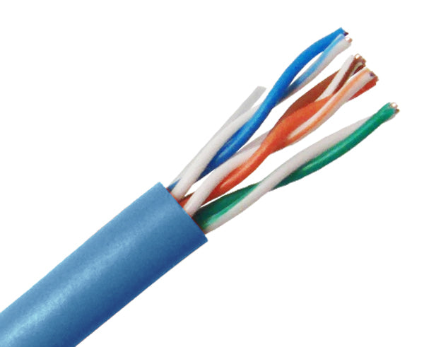 1000FT CAT5E Riser Bulk Ethernet Cable - CMR ETL Certified, Solid Copper UTP 24 AWG for Home & Office Network Installation
