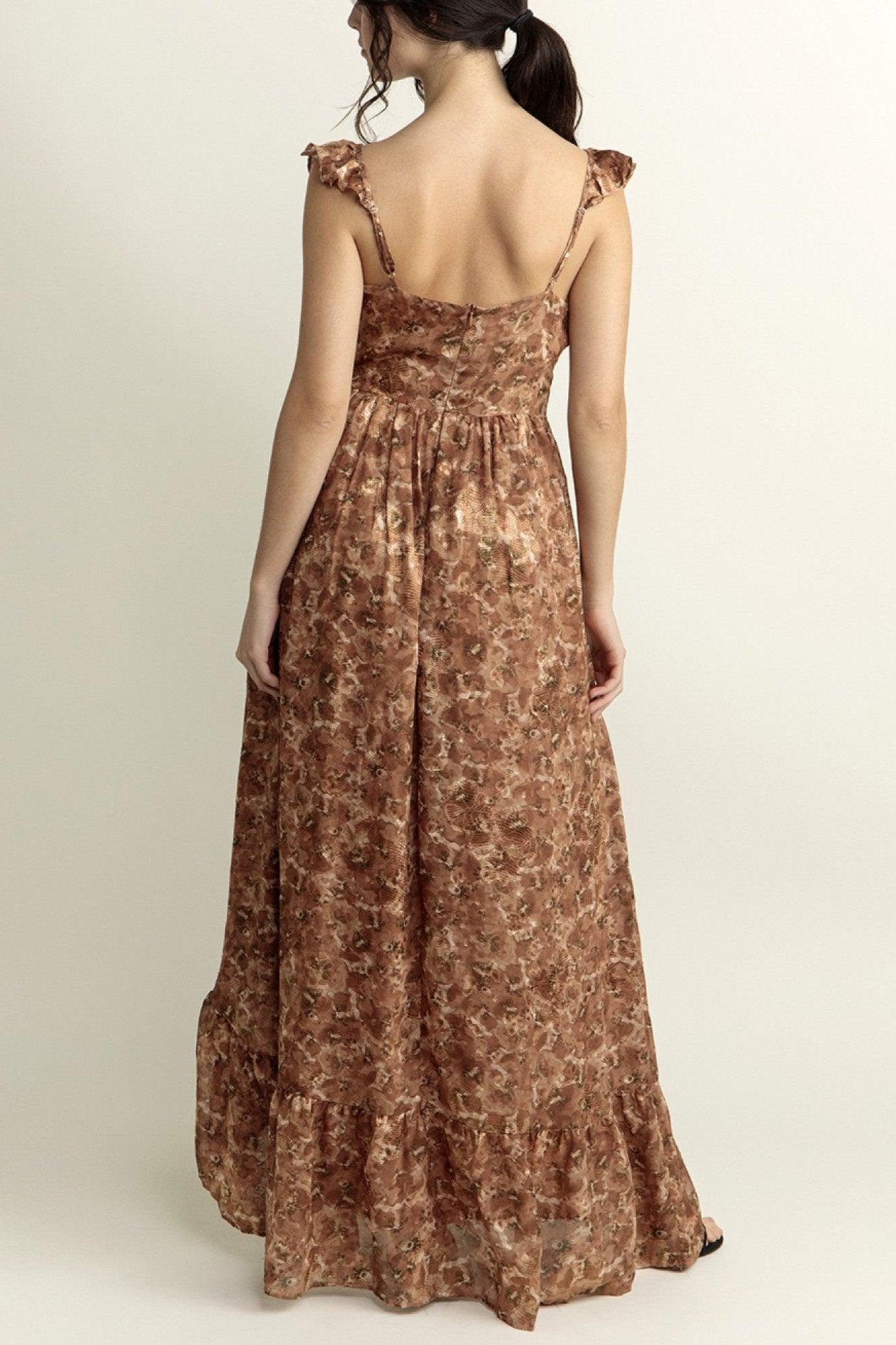 Sienna Midi Dress for Women - Flowy Summer Casual Dress with Short Sleeves | Perfect for Beach, Vacation, and Date Night Outfits