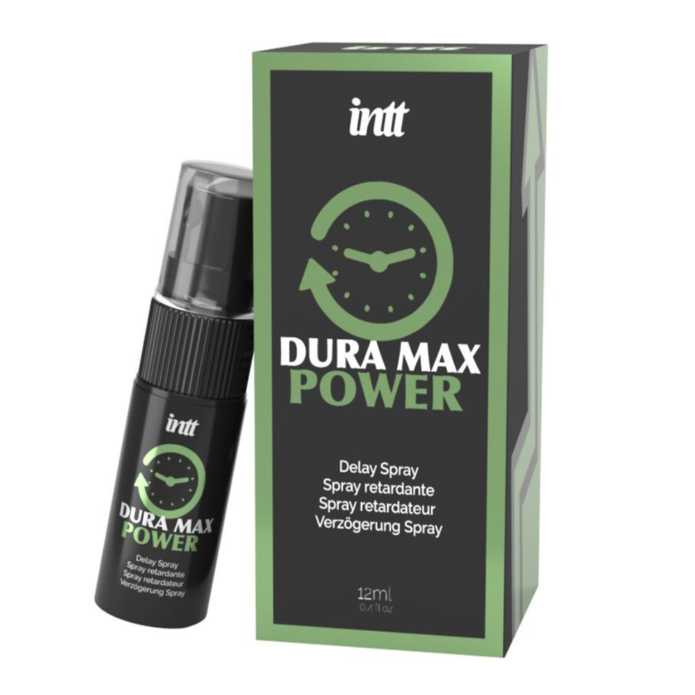 Intense Dura Max Power Delay Spray for Men - Long Lasting Performance Enhancer - Perfect for Intimate Moments & Enhanced Pleasure