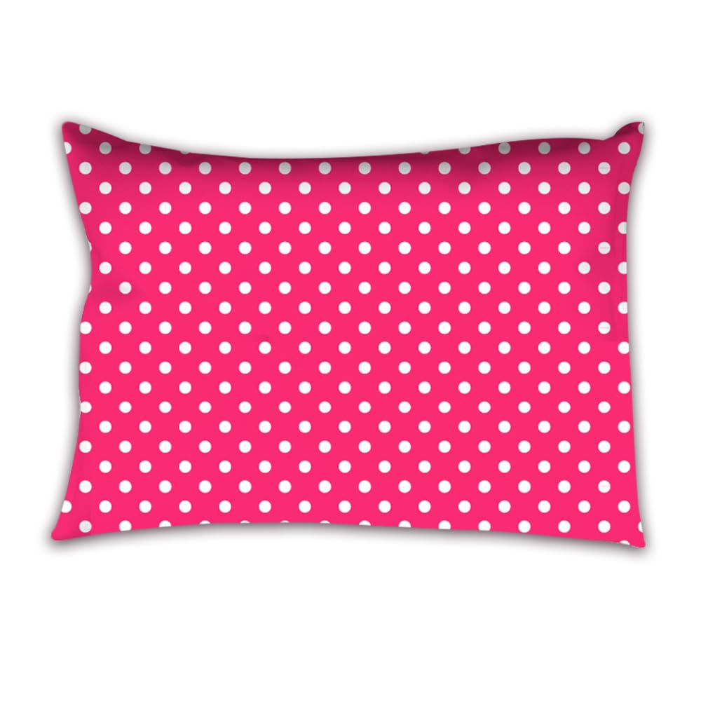 Bacati 100% Cotton Pin Dots Toddler Bed Sheet Set - 3 Piece Soft Pink Crib Sheets for Baby Girls & Boys | Perfect for Nursery, Daycare & Travel