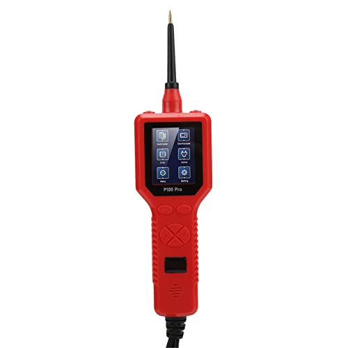Automotive Power Tester - Digital Oscilloscope Car Circuit Analyzer with Adjustable Multiple Languages | Professional Vehicle Maintenance Diagnostic Tool for Mechanics & DIY Car Repair