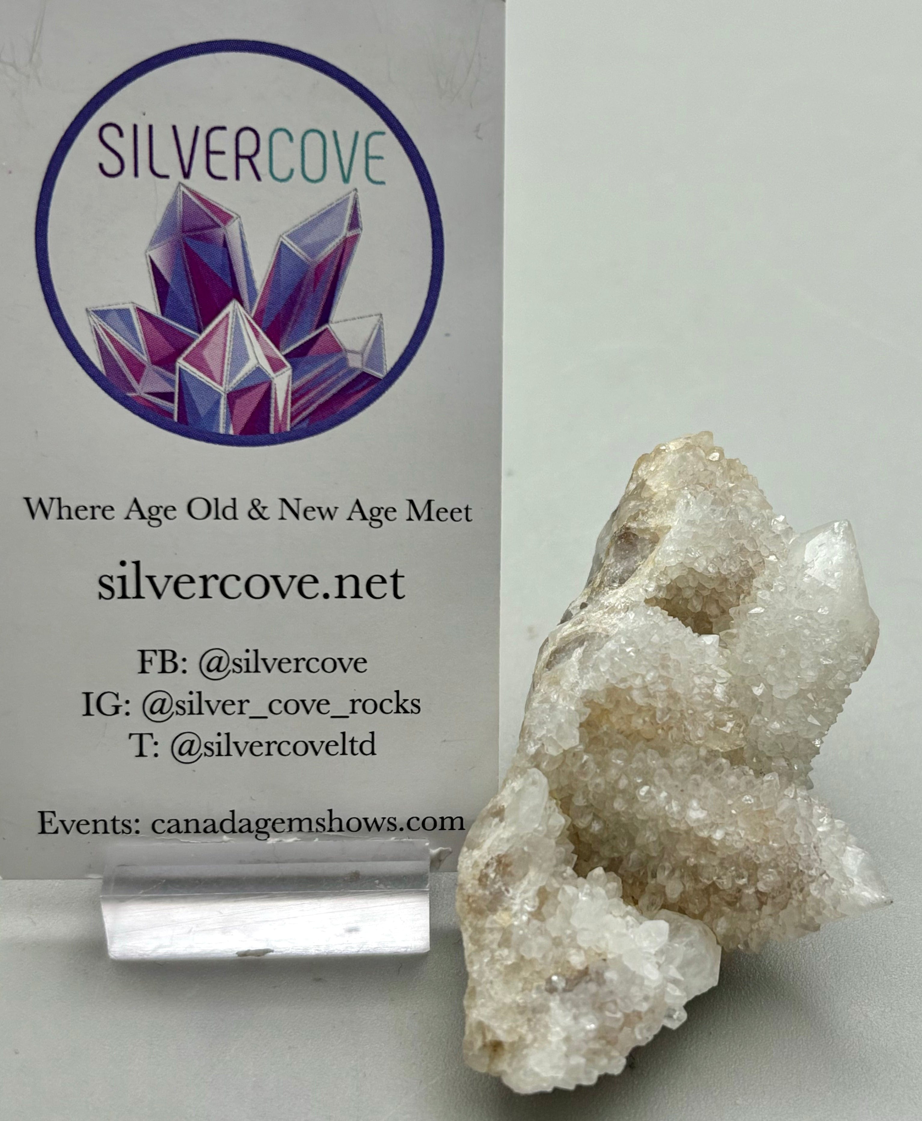 Natural Brazilian Quartz Cluster - Raw Healing Crystals for Meditation, Reiki & Home Decor | Spiritual Energy Stone for Chakra Balancing & Positive Vibes