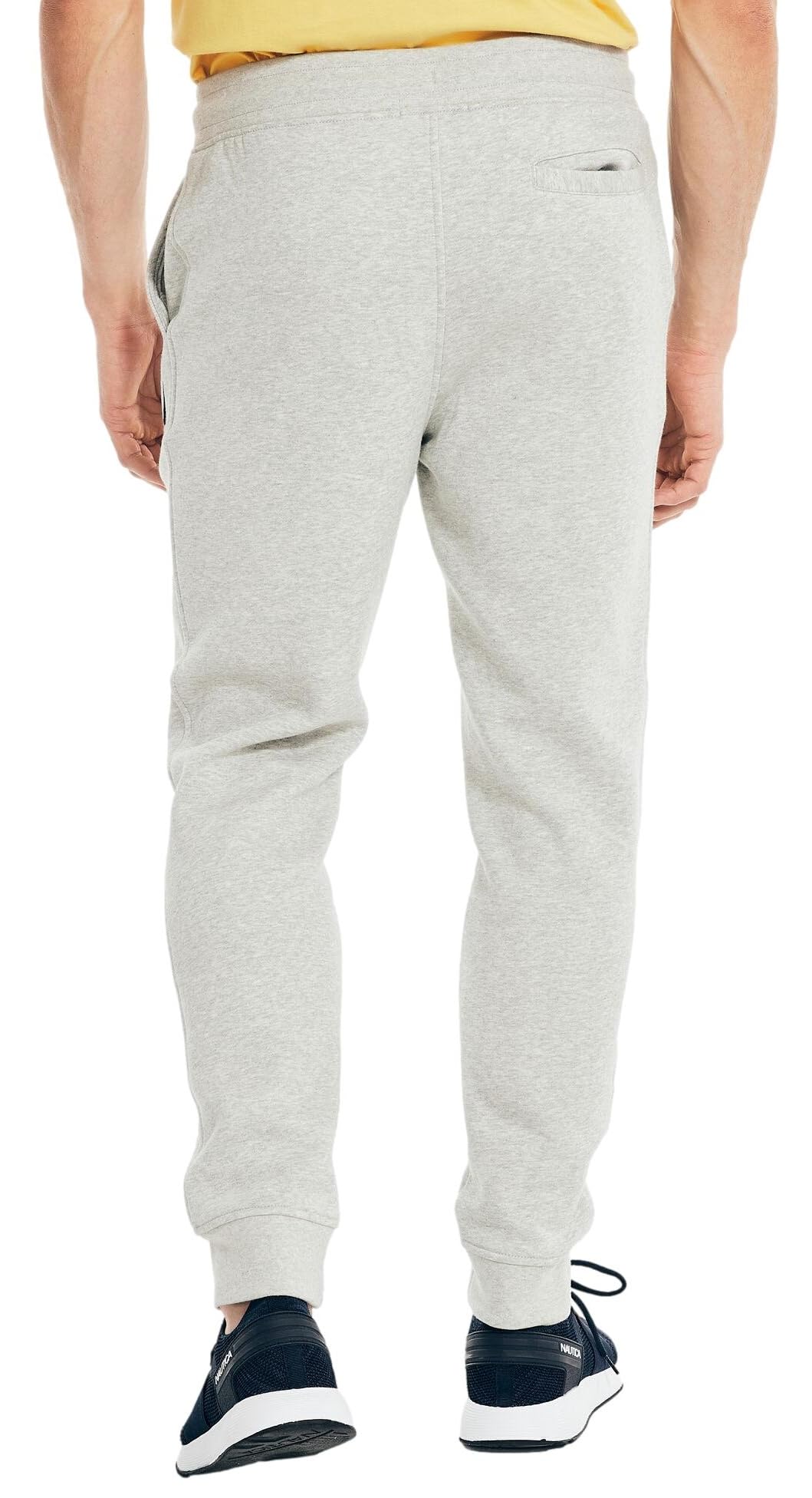 Nautica Men's Athletic Fleece Jogger Sweatpants - Comfortable Workout & Lounge Pants for Running, Gym, Travel (XXL, Grey) - Perfect for Casual Wear & Relaxation
