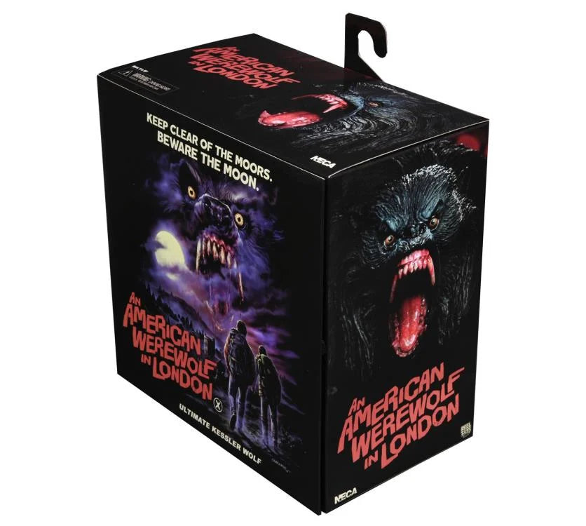 Ultimate Kessler Werewolf Action Figure - American Werewolf in London Collectible for Horror Fans & Movie Enthusiasts | Perfect for Display, Cosplay & Halloween Decor