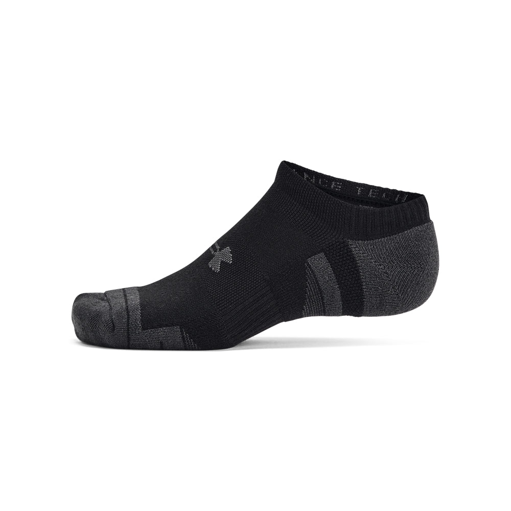 Under Armour Performance Tech No Show Socks 6-Pack for Men & Women - Breathable Athletic Socks for Running, Gym Workouts & Everyday Comfort